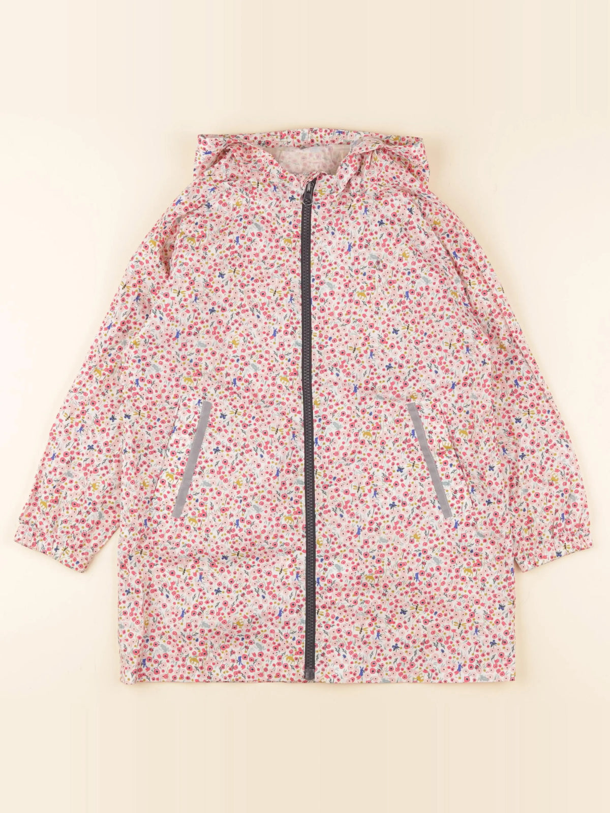 Petit Bateau - coupe-vent multicolore - 6 ans