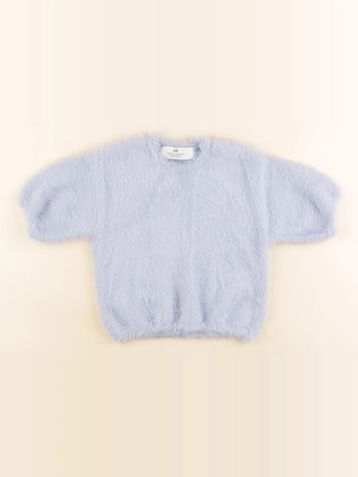 H&M - pull bleu - 4/6 ans