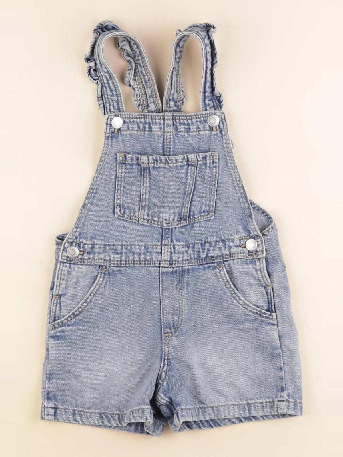 H&M - salopette bleu - 5/6 ans