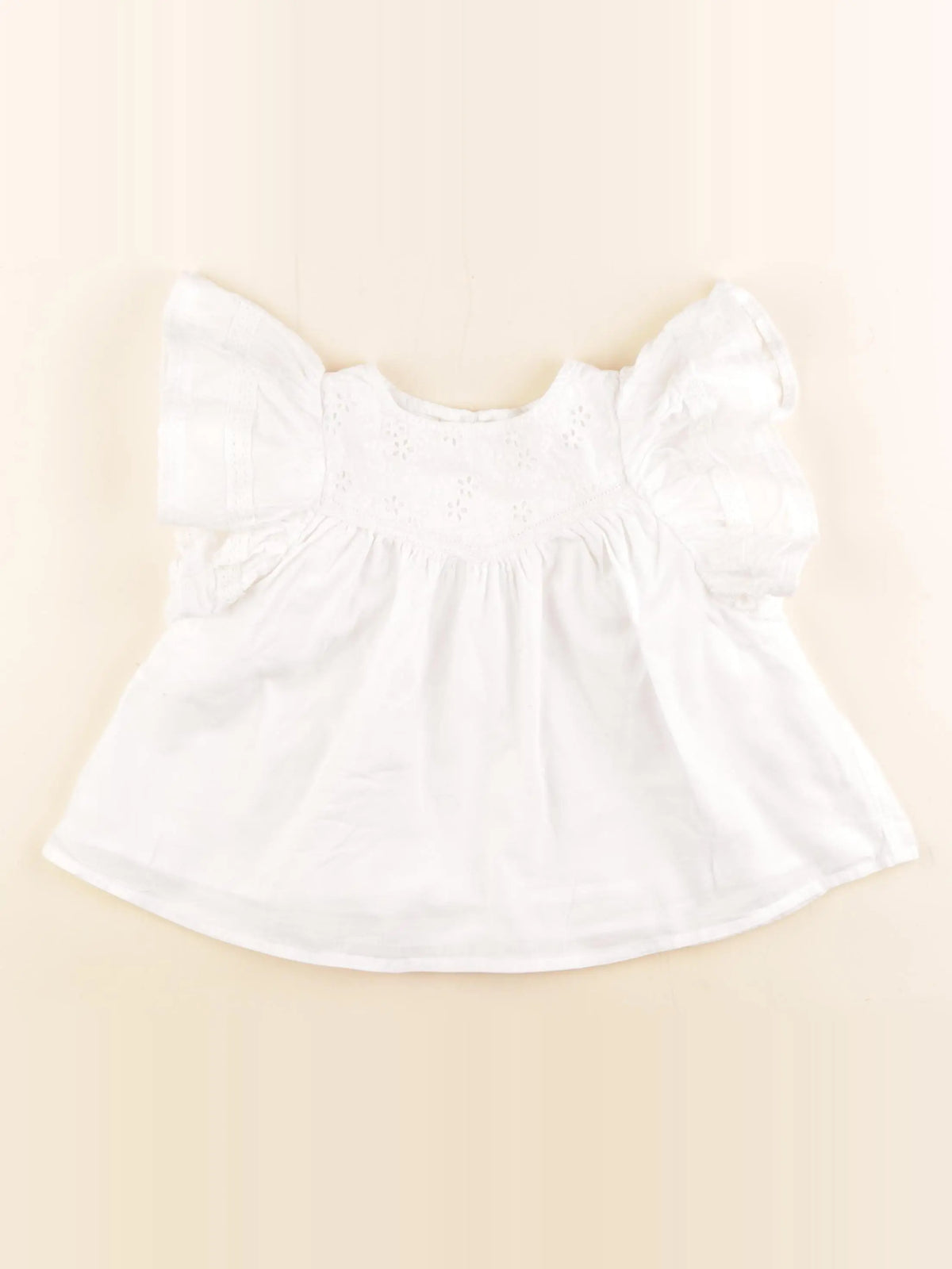 Vertbaudet - tee-shirt blanc - 5 ans
