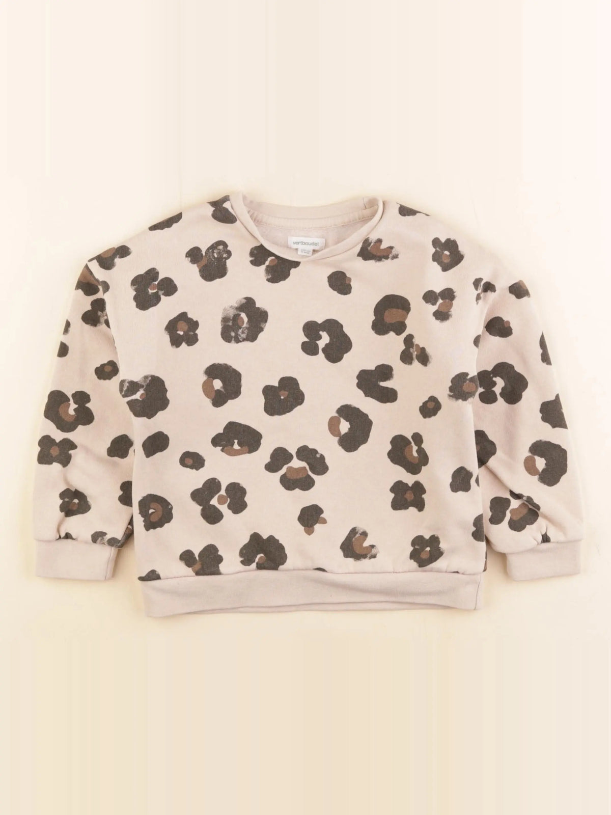 Vertbaudet - sweat multicolore - 5 ans