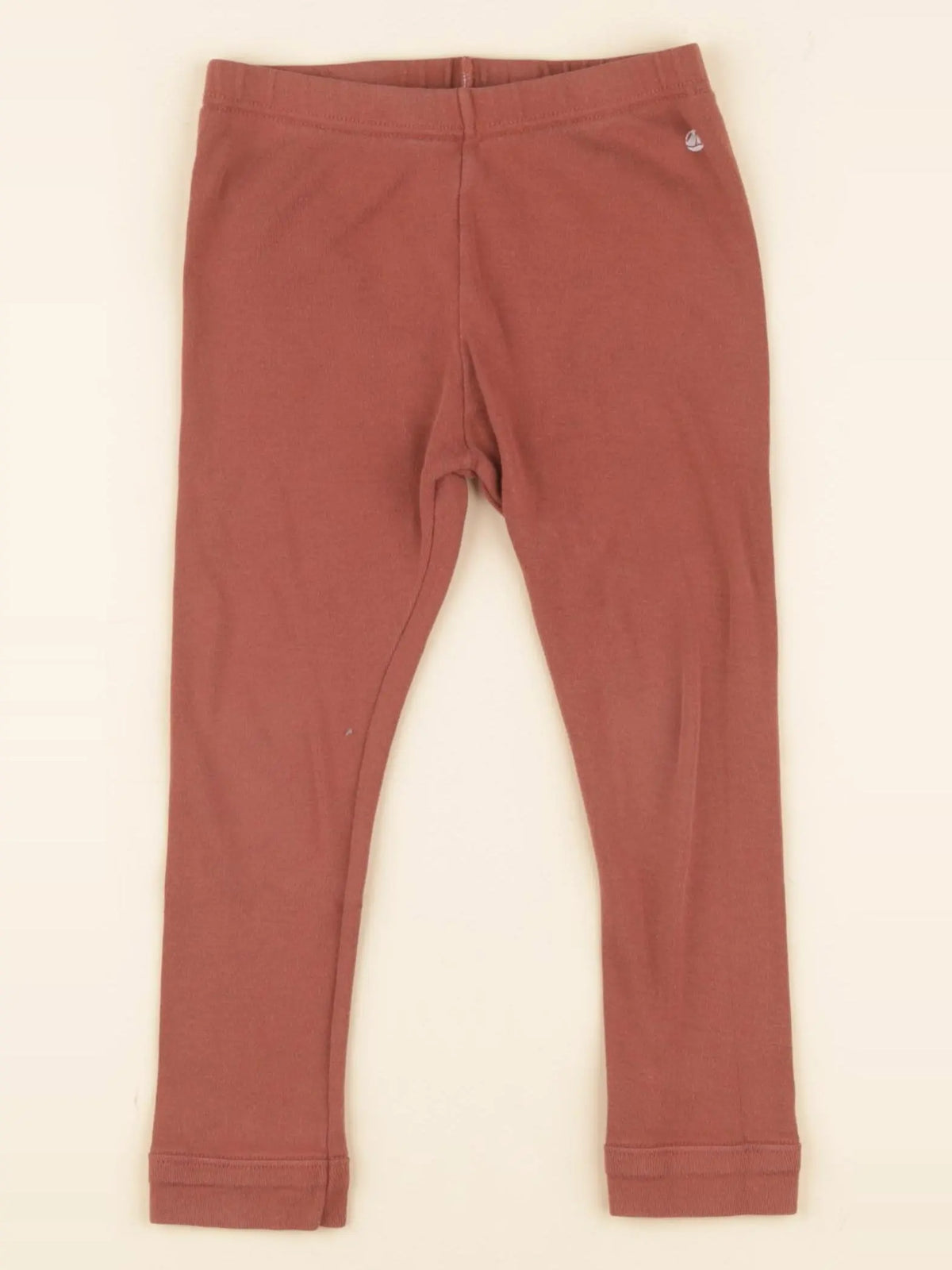 Petit Bateau - legging marron - 36 mois