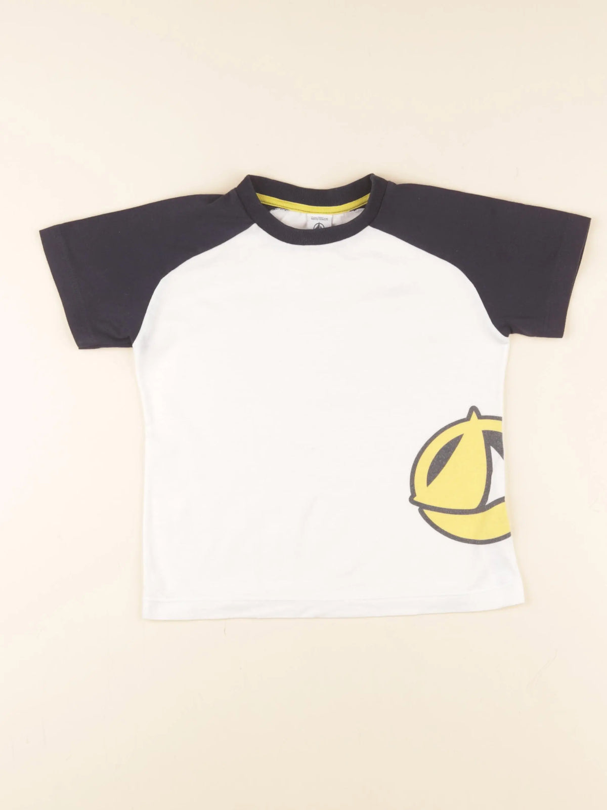 Petit Bateau - tee-shirt blanc - 4 ans