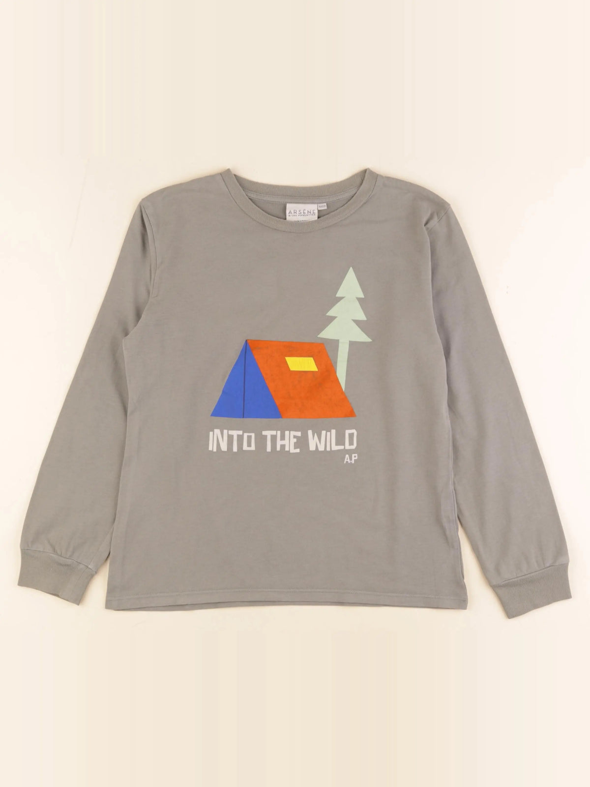 Arsène et les pipelettes - tee-shirt vert - 10 ans