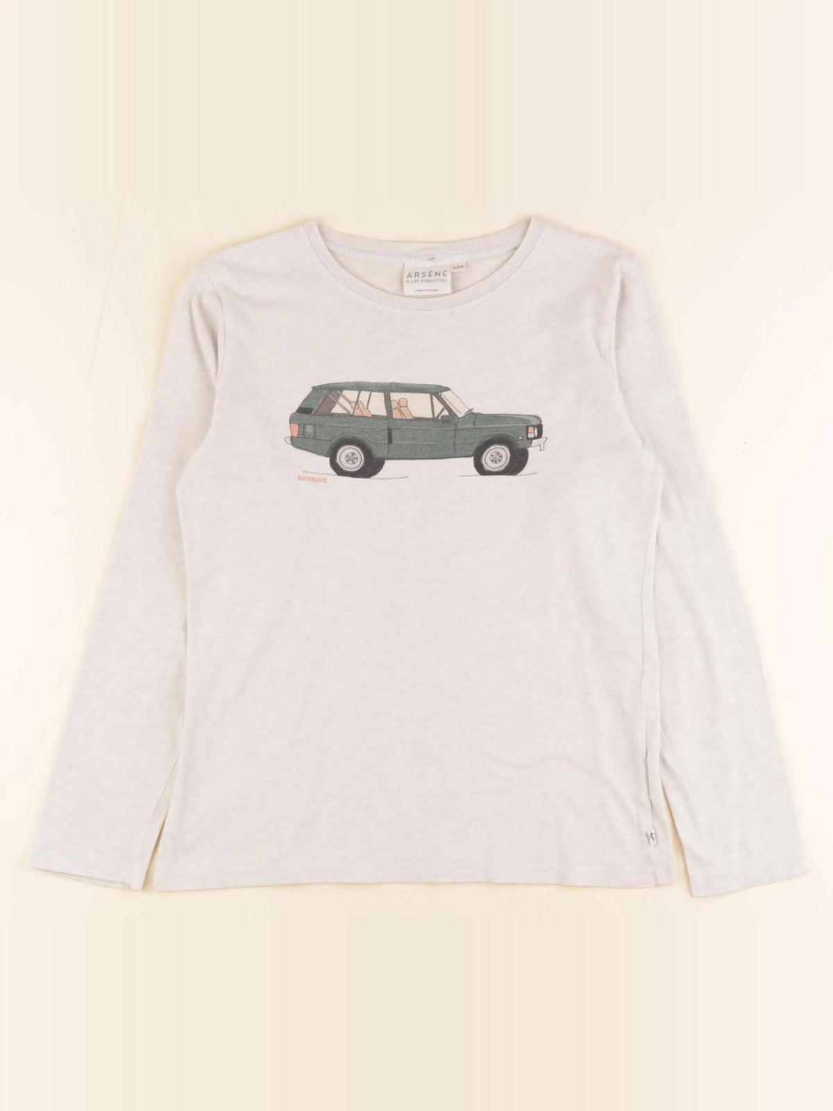 Arsène et les pipelettes - tee-shirt beige - 10 ans