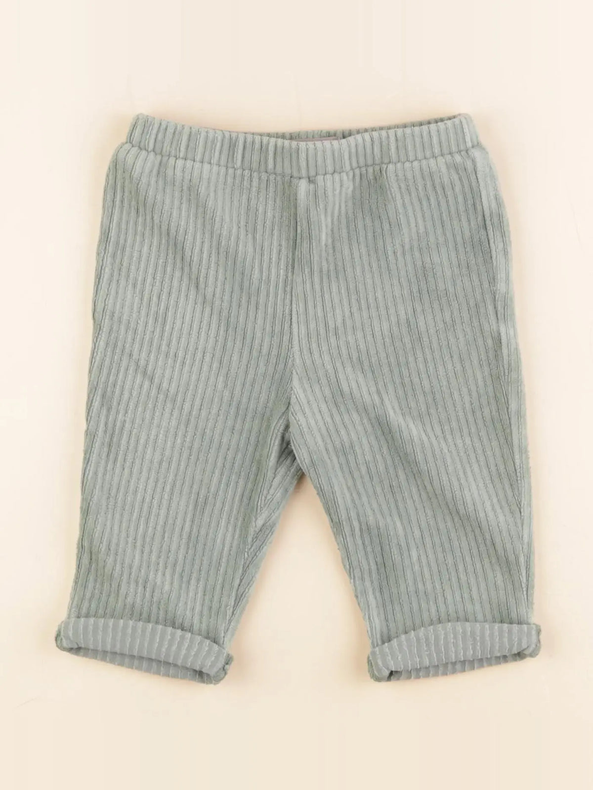 Boutchou - pantalon vert - 6 mois