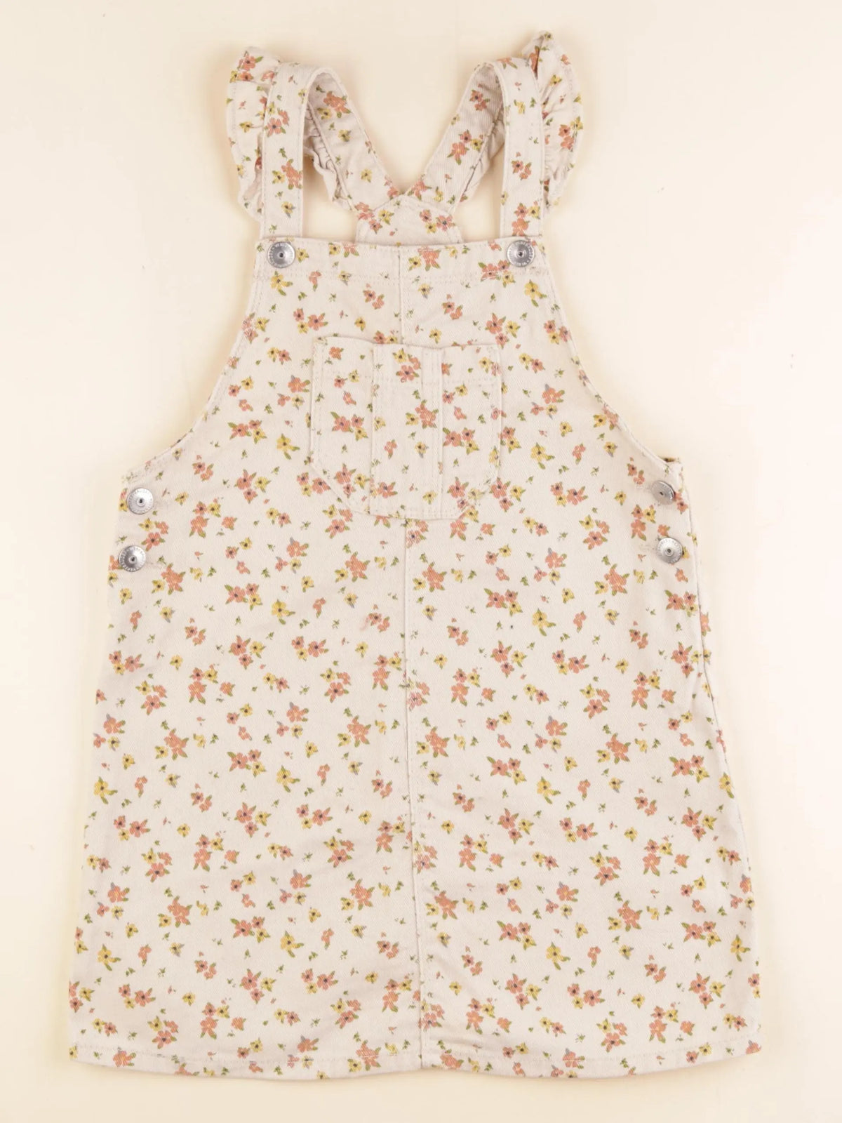 Vertbaudet - robe beige - 6 ans