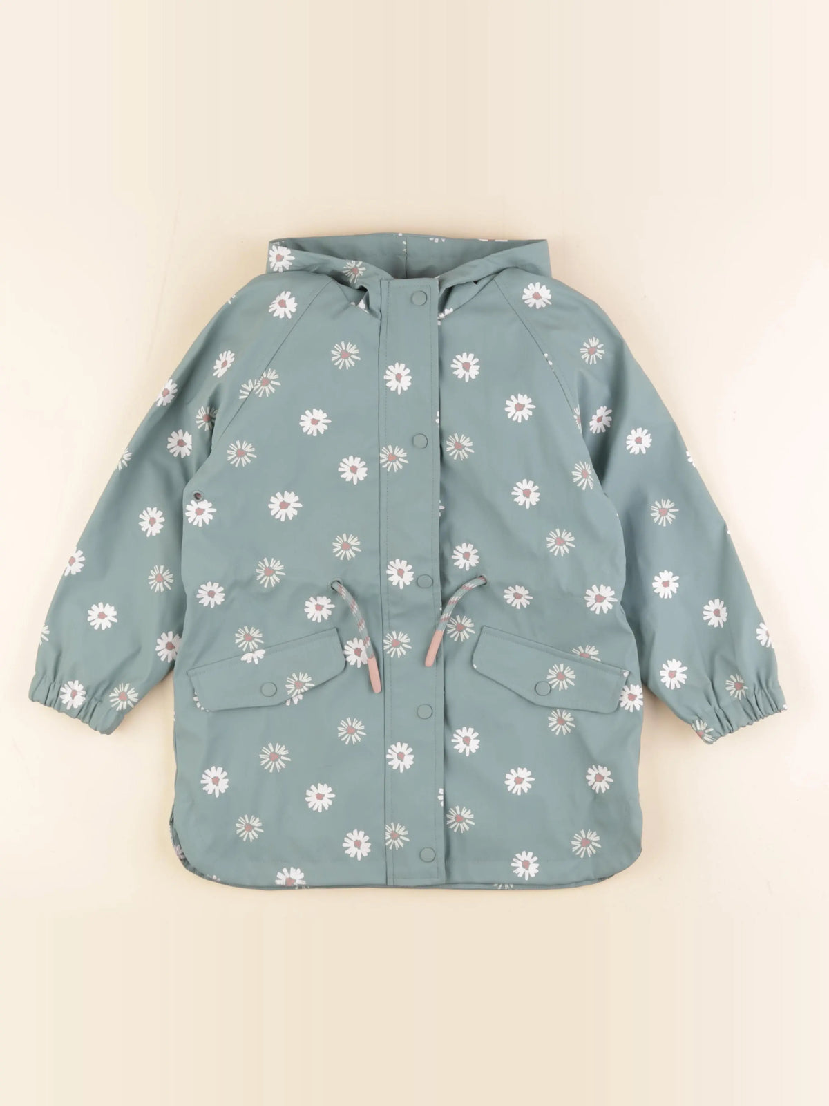 Vertbaudet - imperméable vert - 6 ans