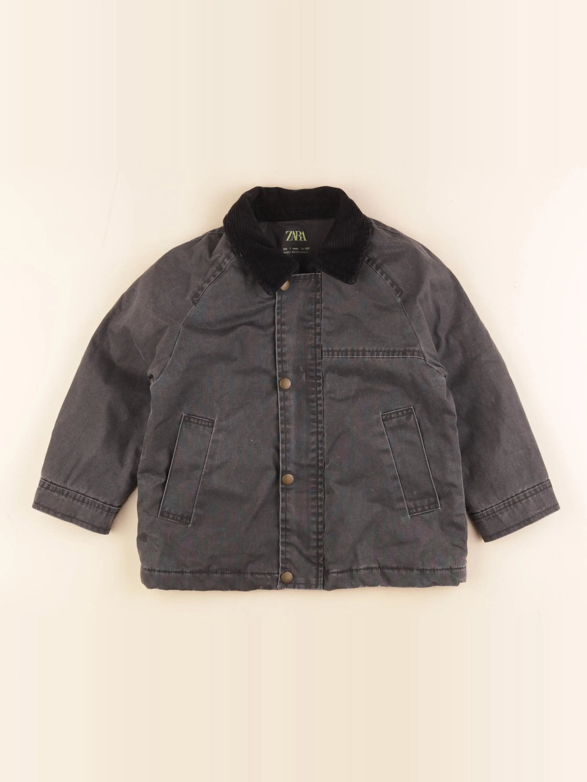 Zara - veste gris - 4 ans