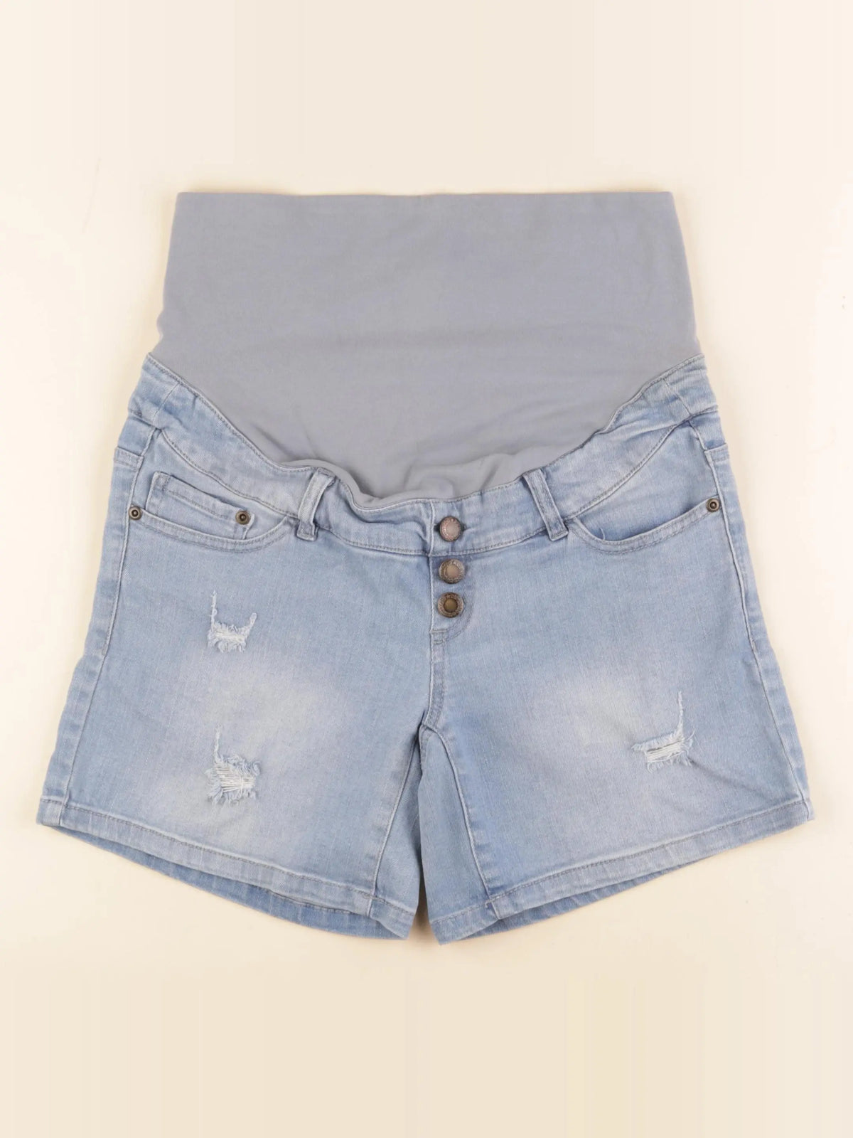 Vertbaudet - short grossesse bleu - 36