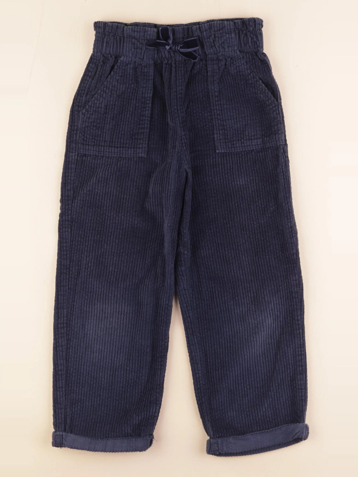 Vertbaudet - pantalon bleu - 7 ans