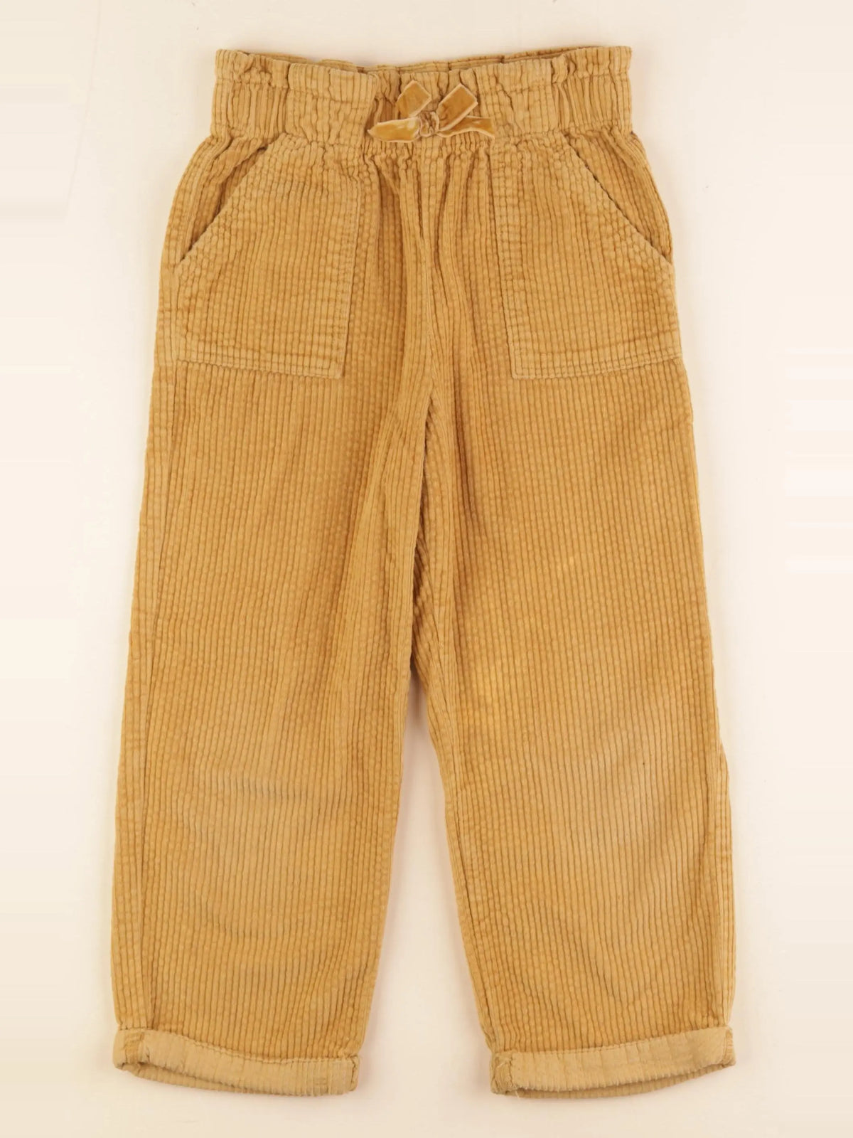 Vertbaudet - pantalon jaune - 7 ans