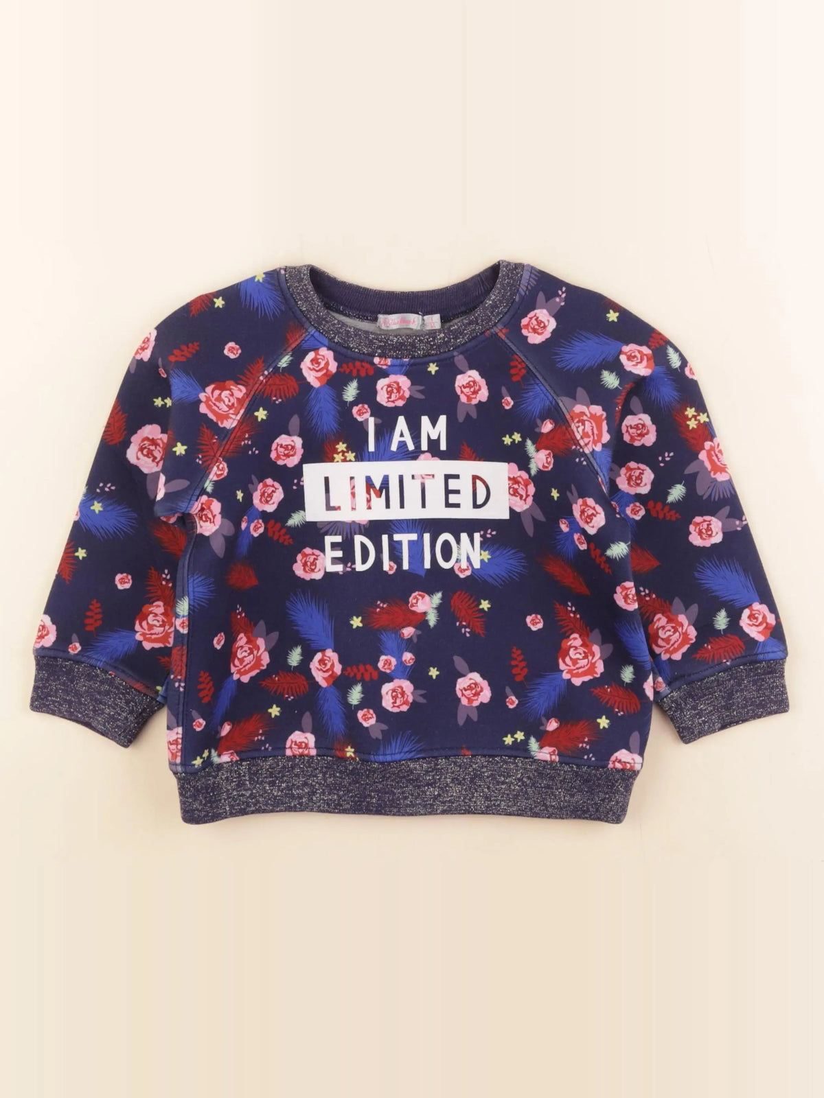 Billie Blush - sweat multicolore - 3 ans