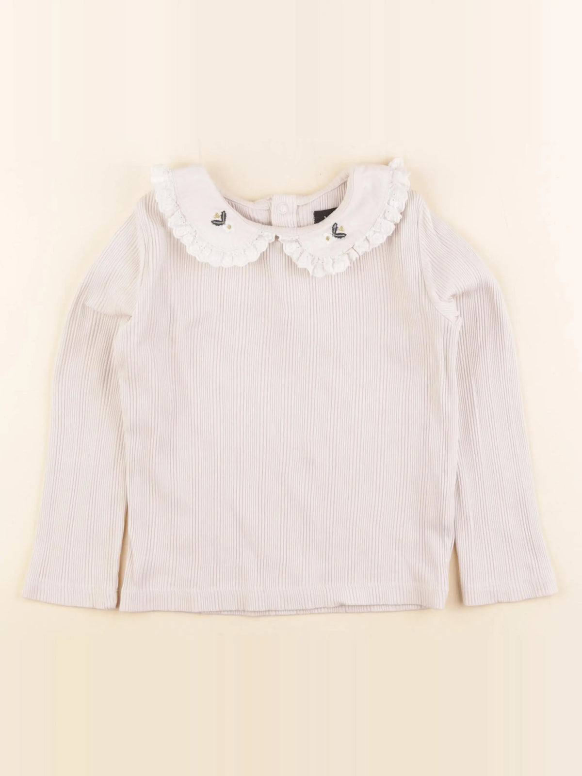 Monoprix - tee-shirt blanc - 6 ans