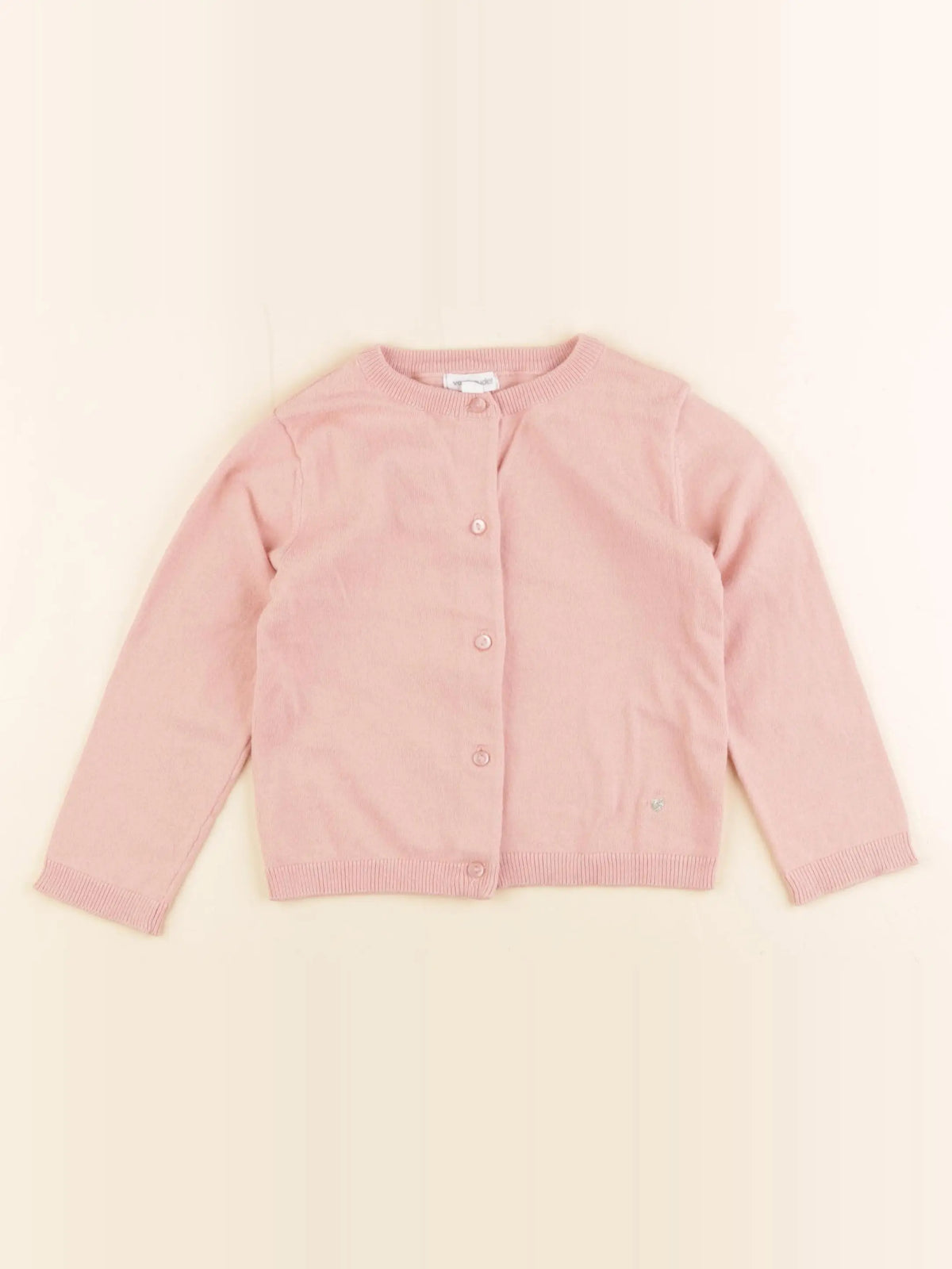 Vertbaudet - gilet rose - 3 ans