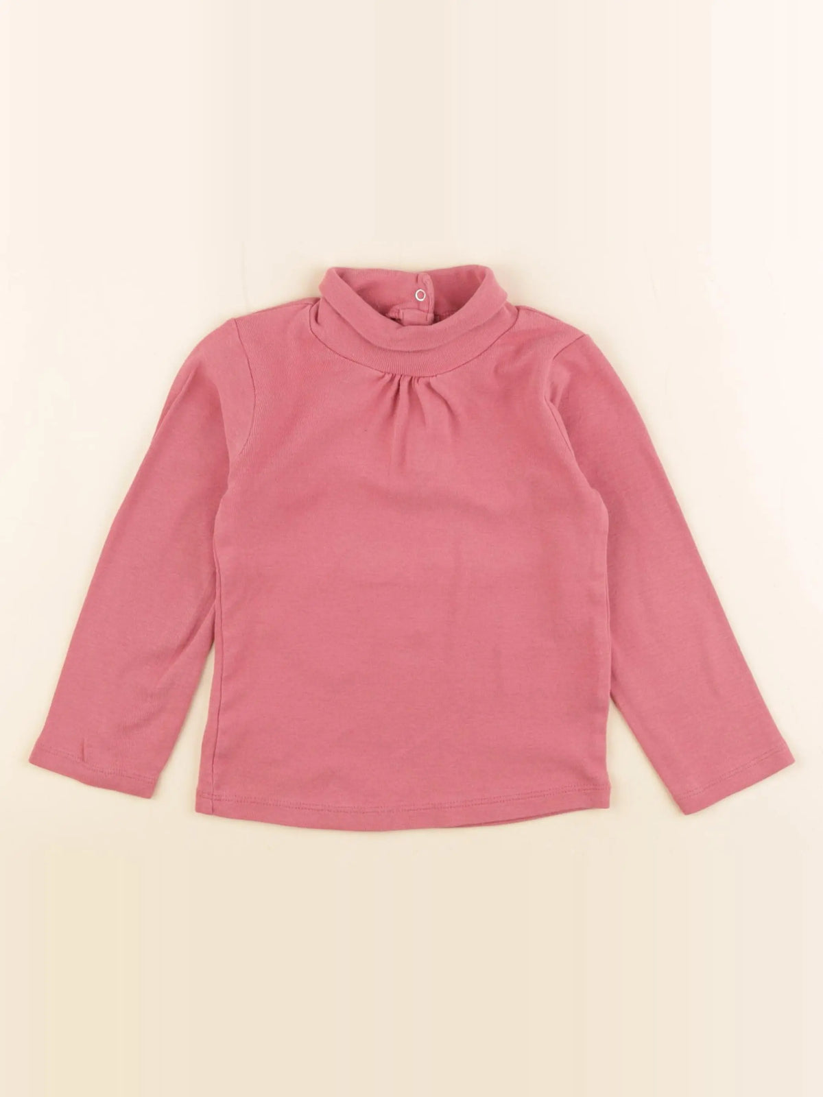 Vertbaudet - sous-pull rose - 36 mois