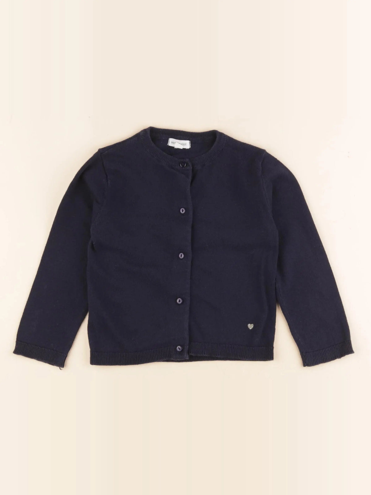 Vertbaudet - gilet bleu - 3 ans