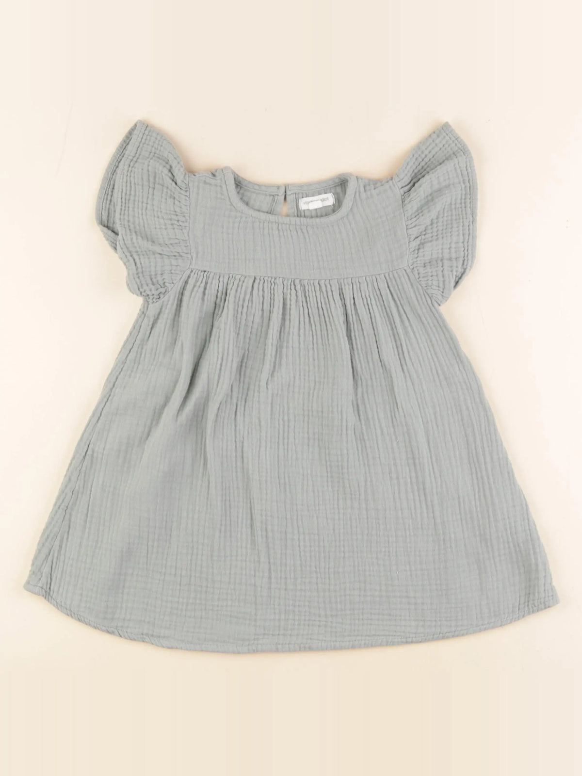 Vertbaudet - robe vert - 3 ans