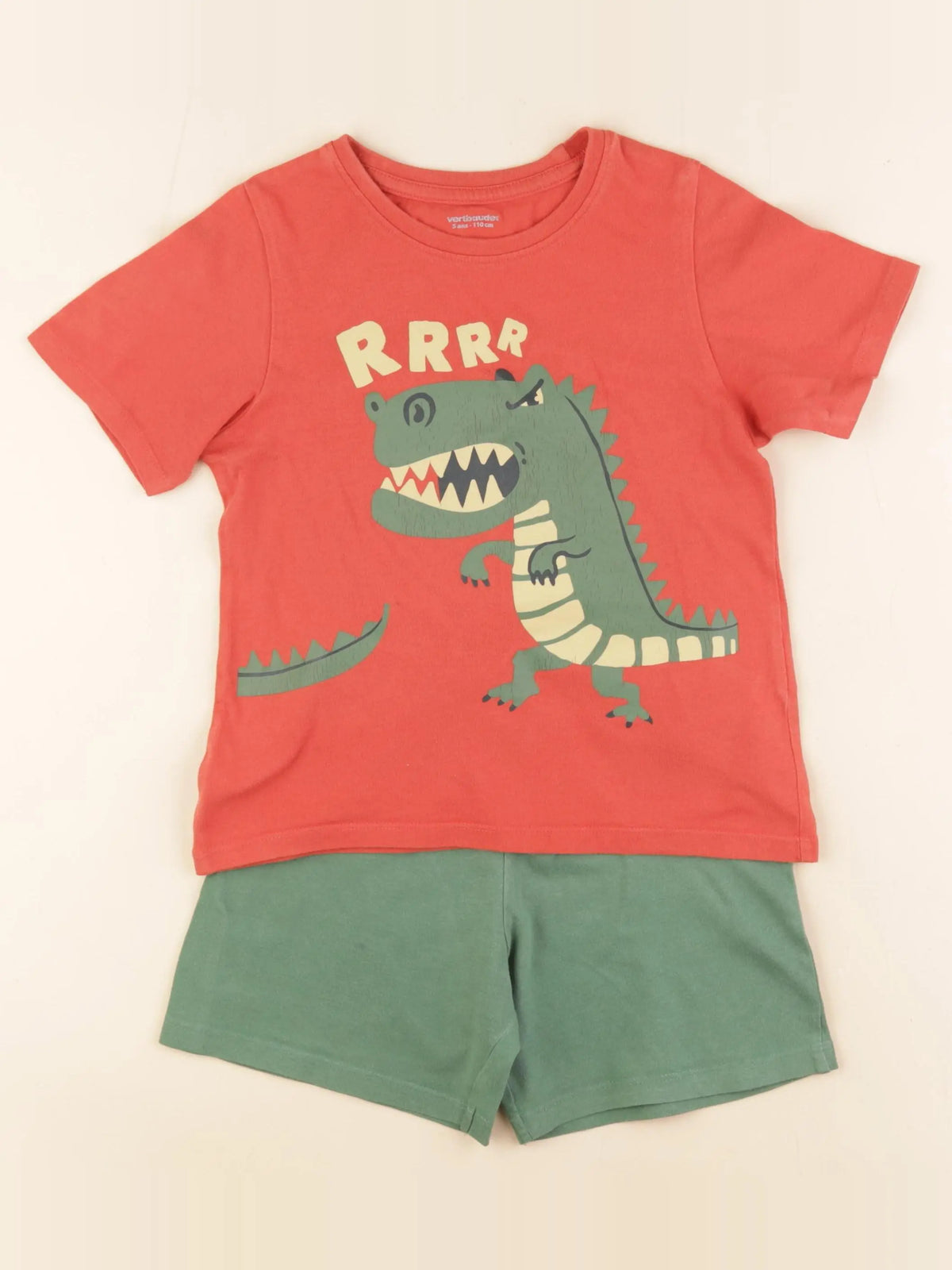 Vertbaudet - pyjama coton multicolore - 5 ans