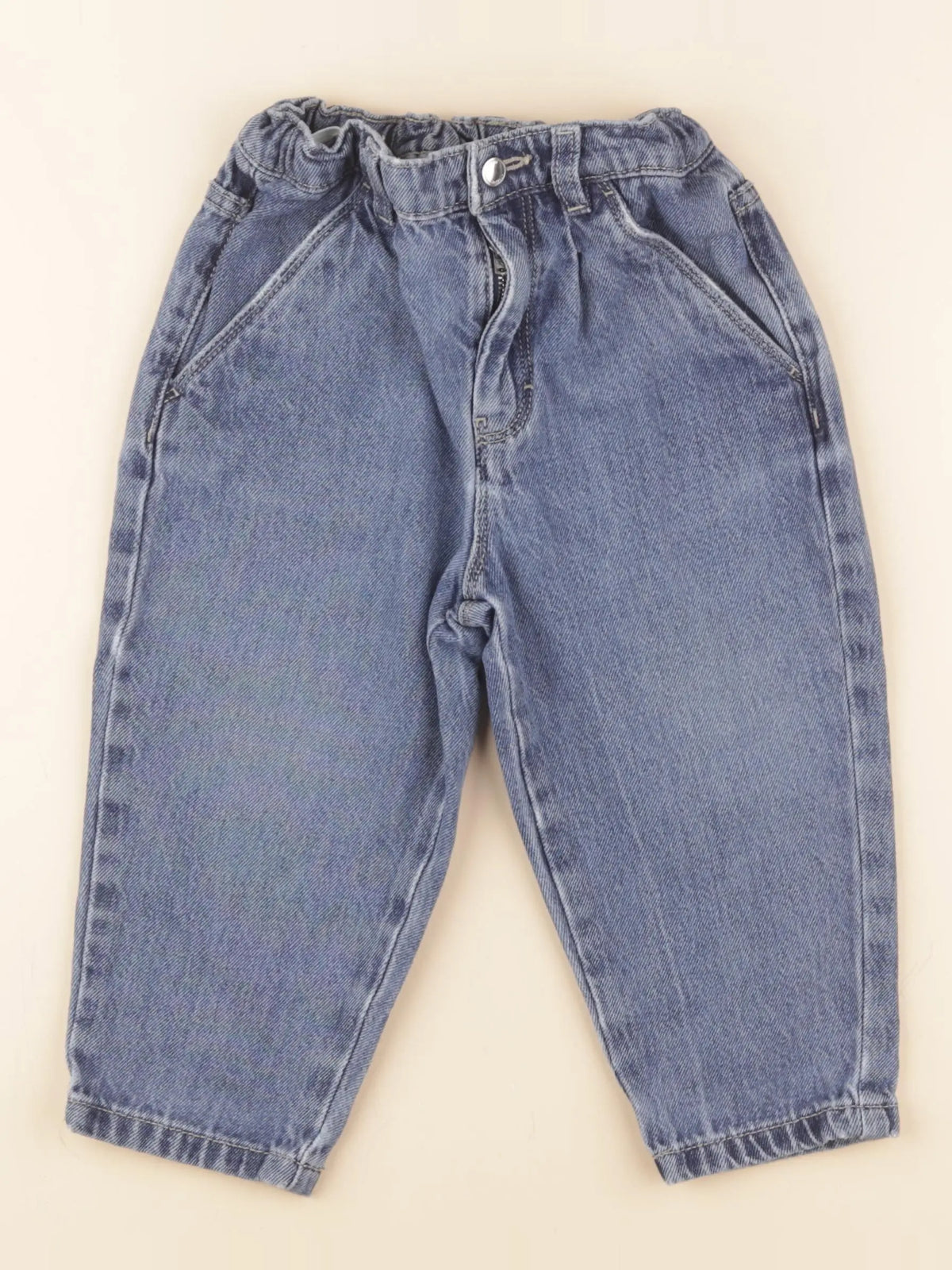 Petit Bateau - jean bleu - 36 mois