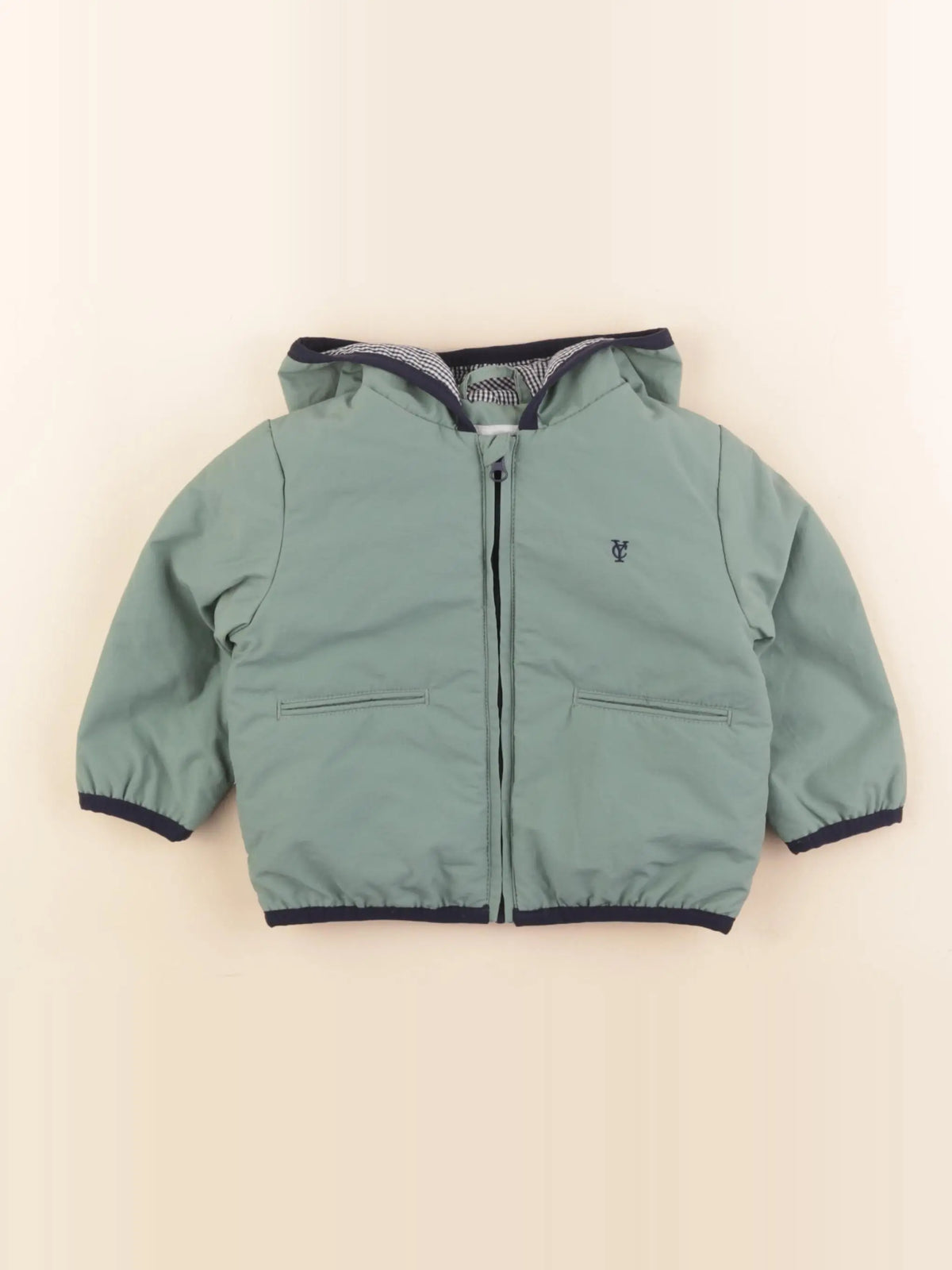 Cyrillus - veste vert - 12 mois