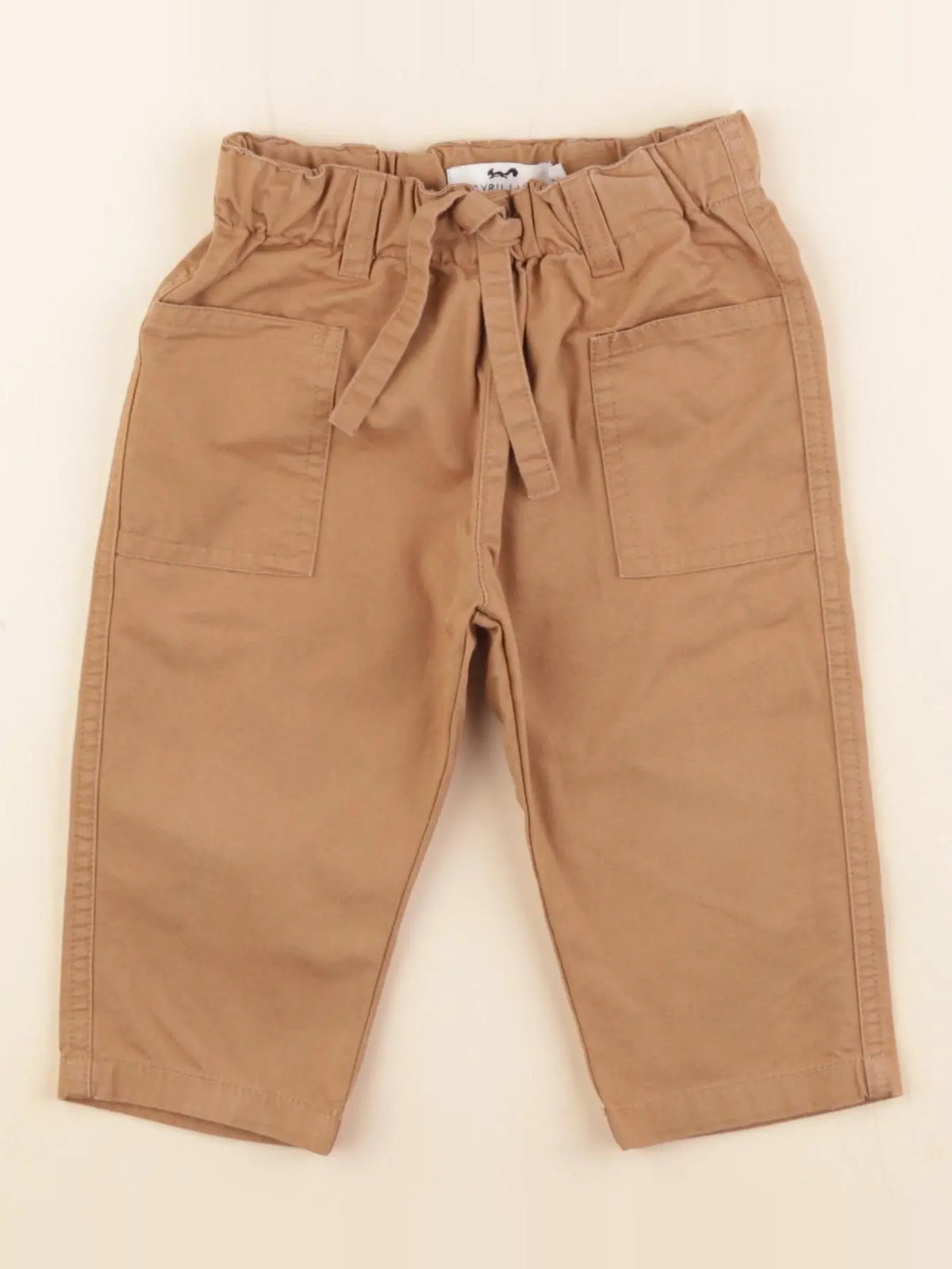 Cyrillus - pantalon marron - 9 mois