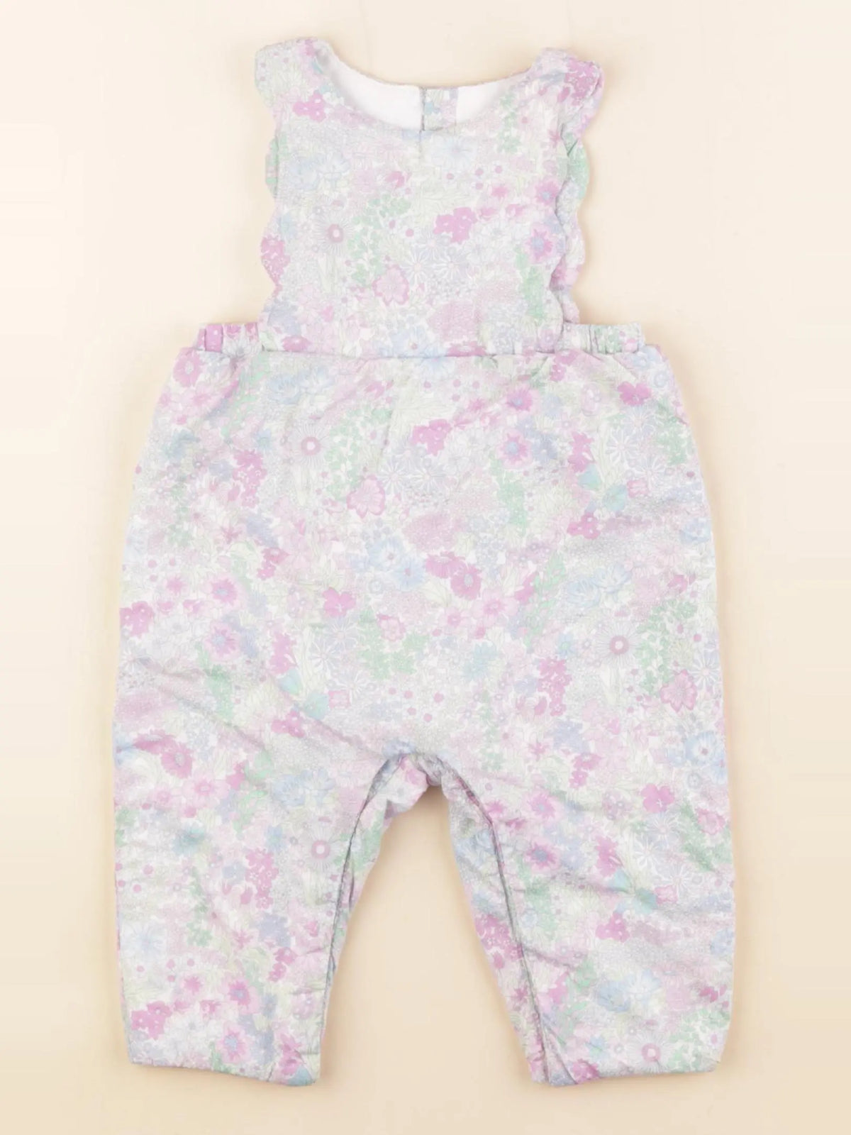 Jacadi - salopette liberty multicolore - 6 mois