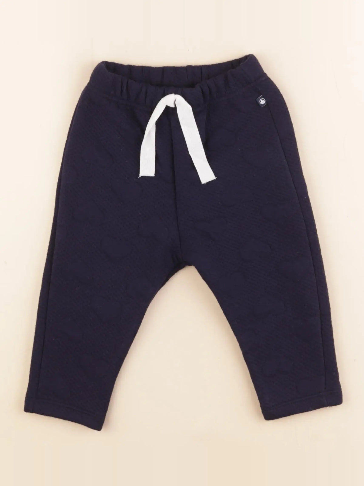 Petit Bateau - jogging bleu - 12 mois