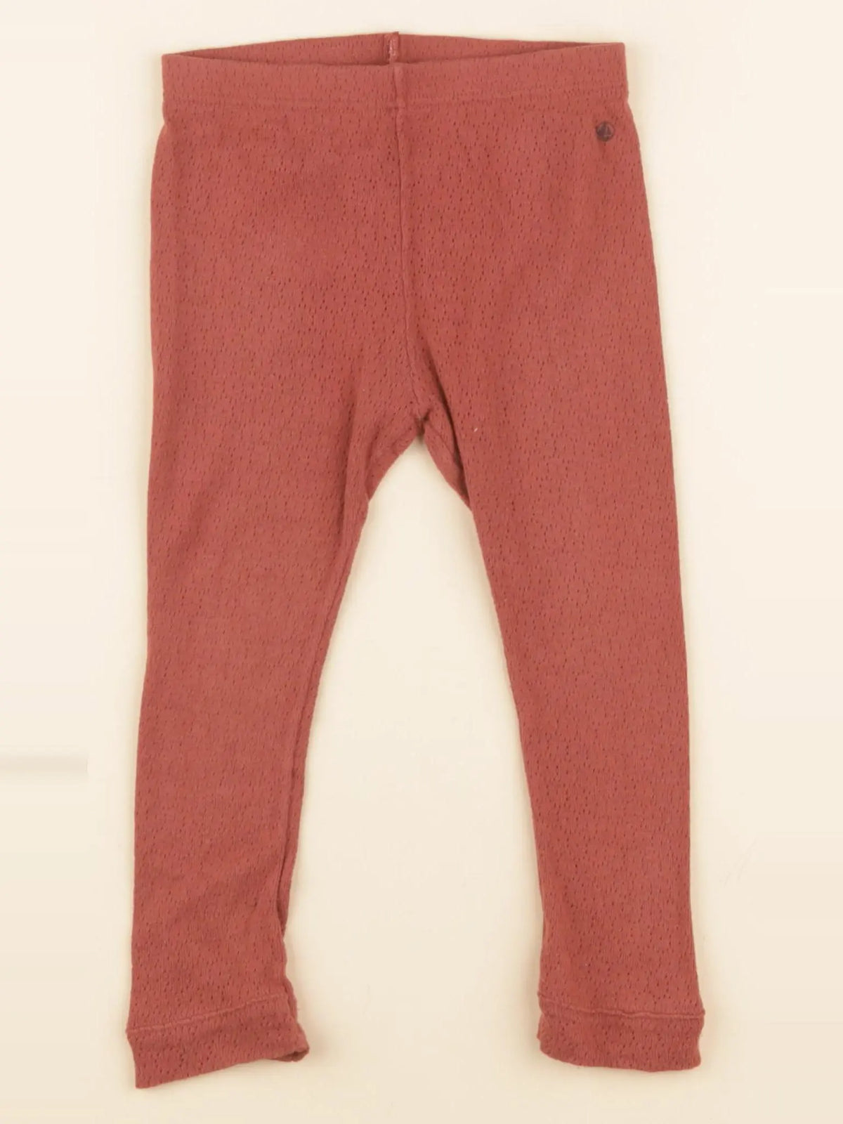 Petit Bateau - legging marron - 24 mois
