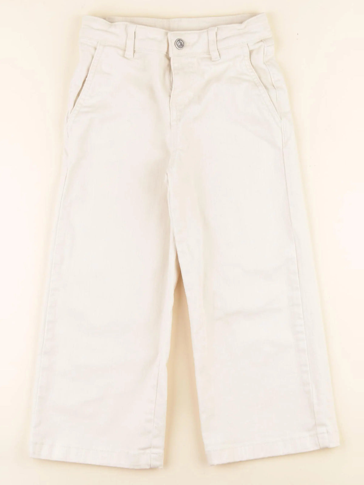 Petit Bateau - jean beige - 6 ans