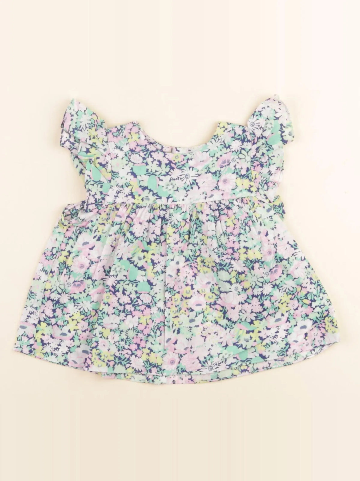 Jacadi - blouse liberty multicolore - 6 mois