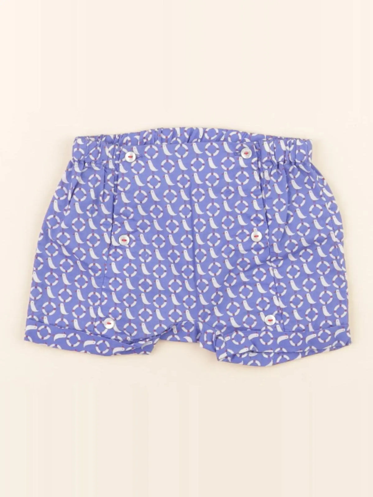 Jacadi - short bleu - 3 mois