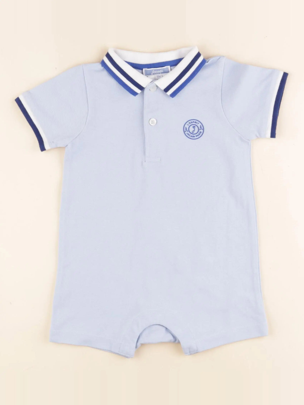 Jacadi - combinaison bleu - 18 mois