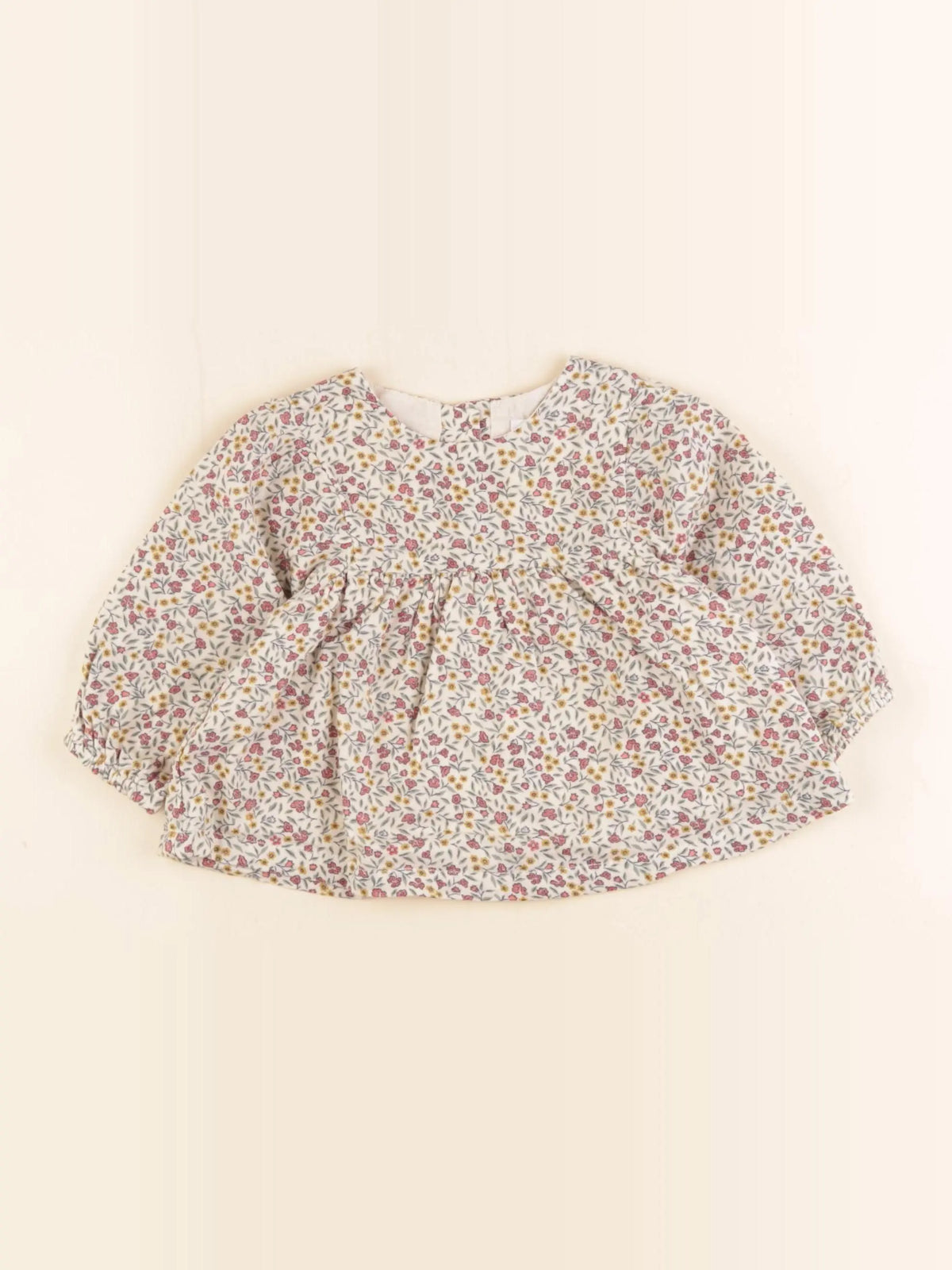 Vertbaudet - blouse beige - 6 mois