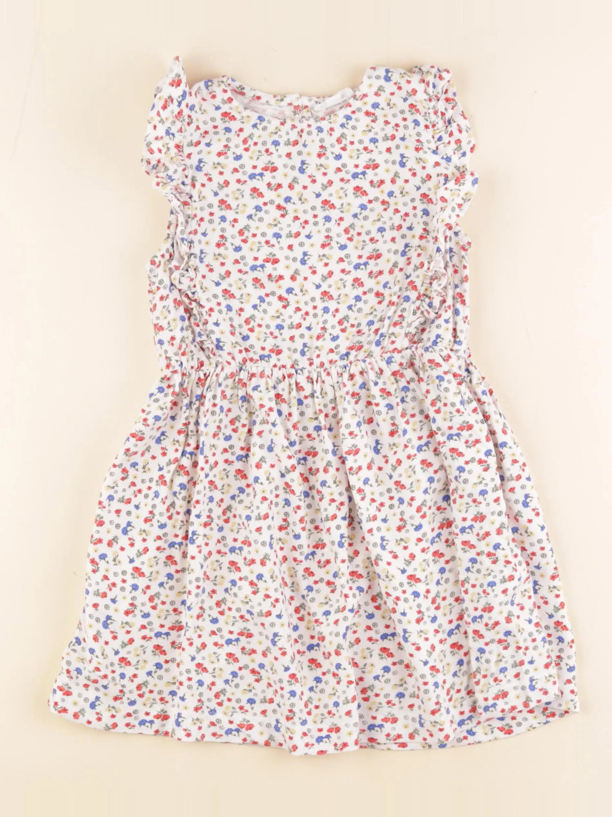 Vertbaudet - robe blanc - 5 ans