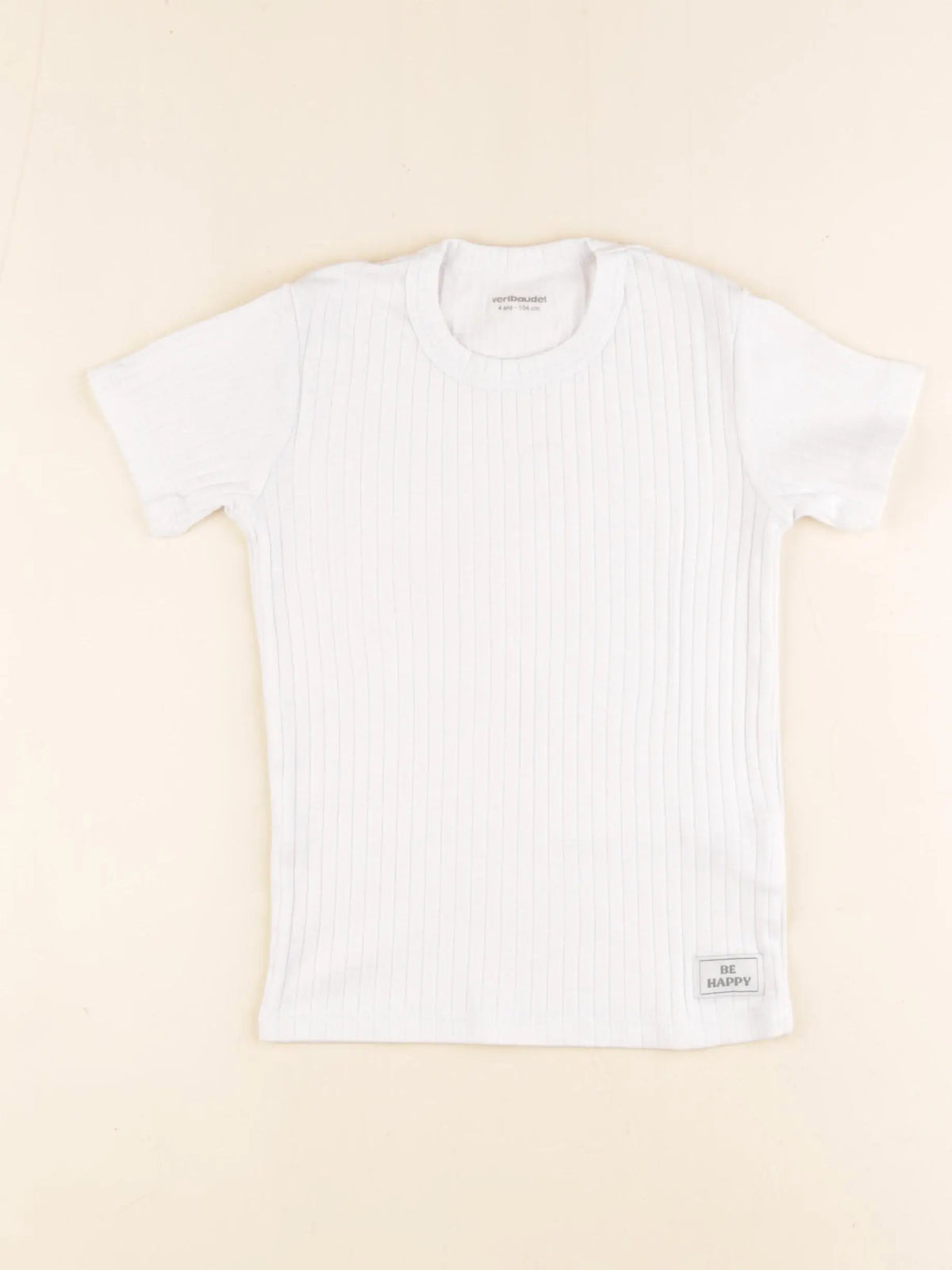 Vertbaudet - tee-shirt blanc - 4 ans
