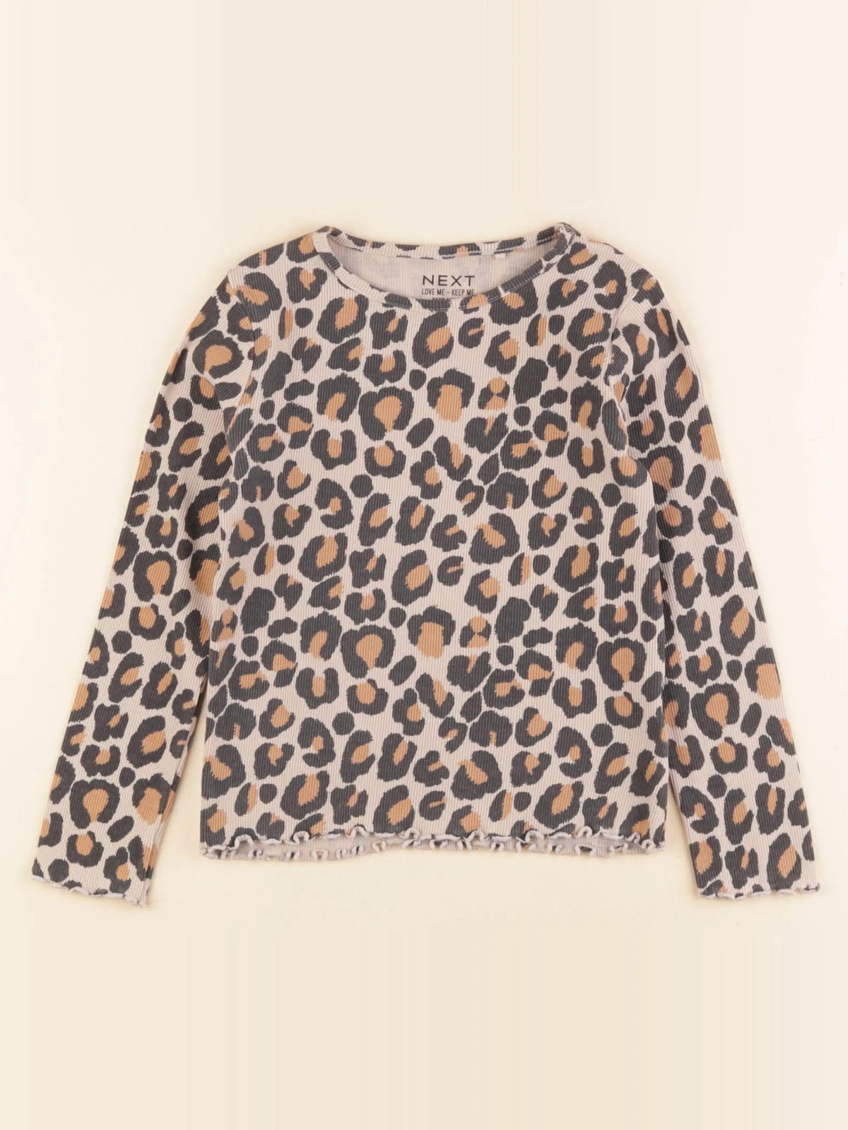 Next - tee-shirt marron - 4/5 ans