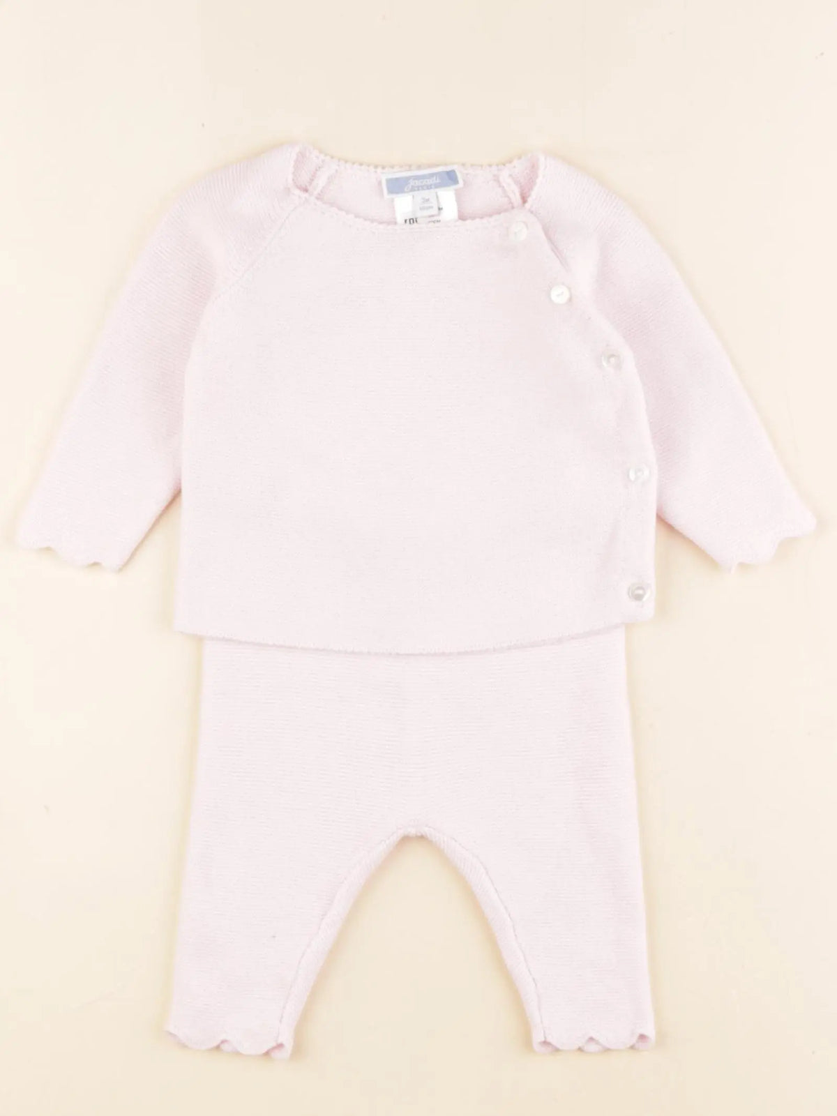 Jacadi - ensemble rose - 3 mois