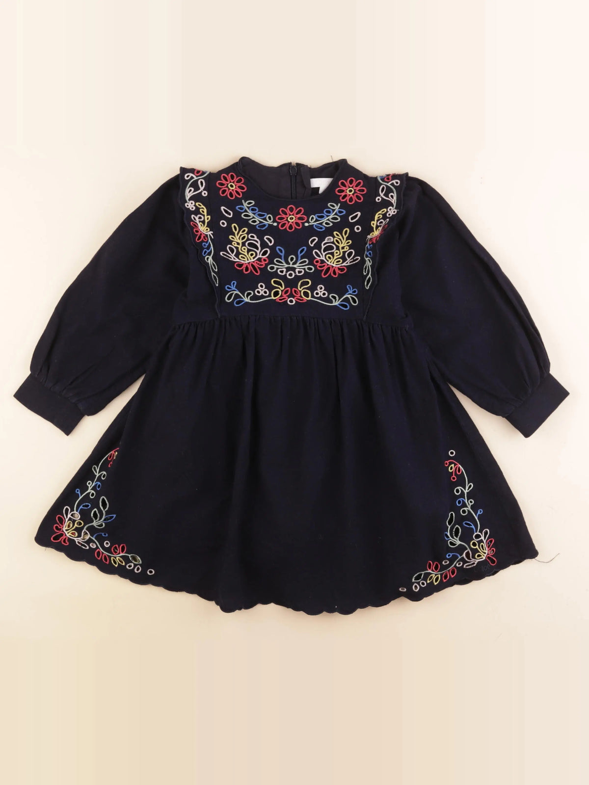 Chloé - robe bleu - 4 ans