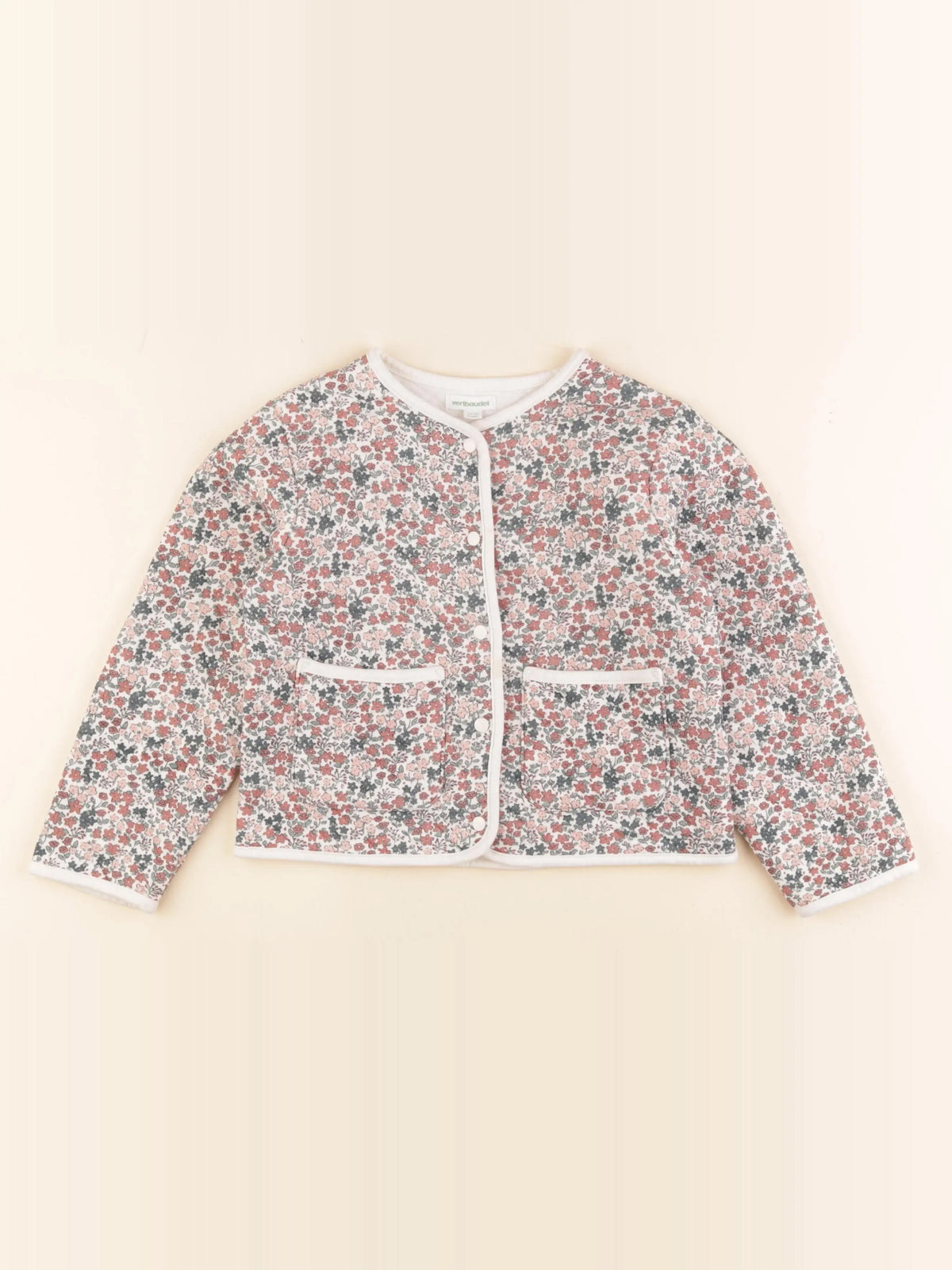 Vertbaudet - veste multicolore - 6 ans