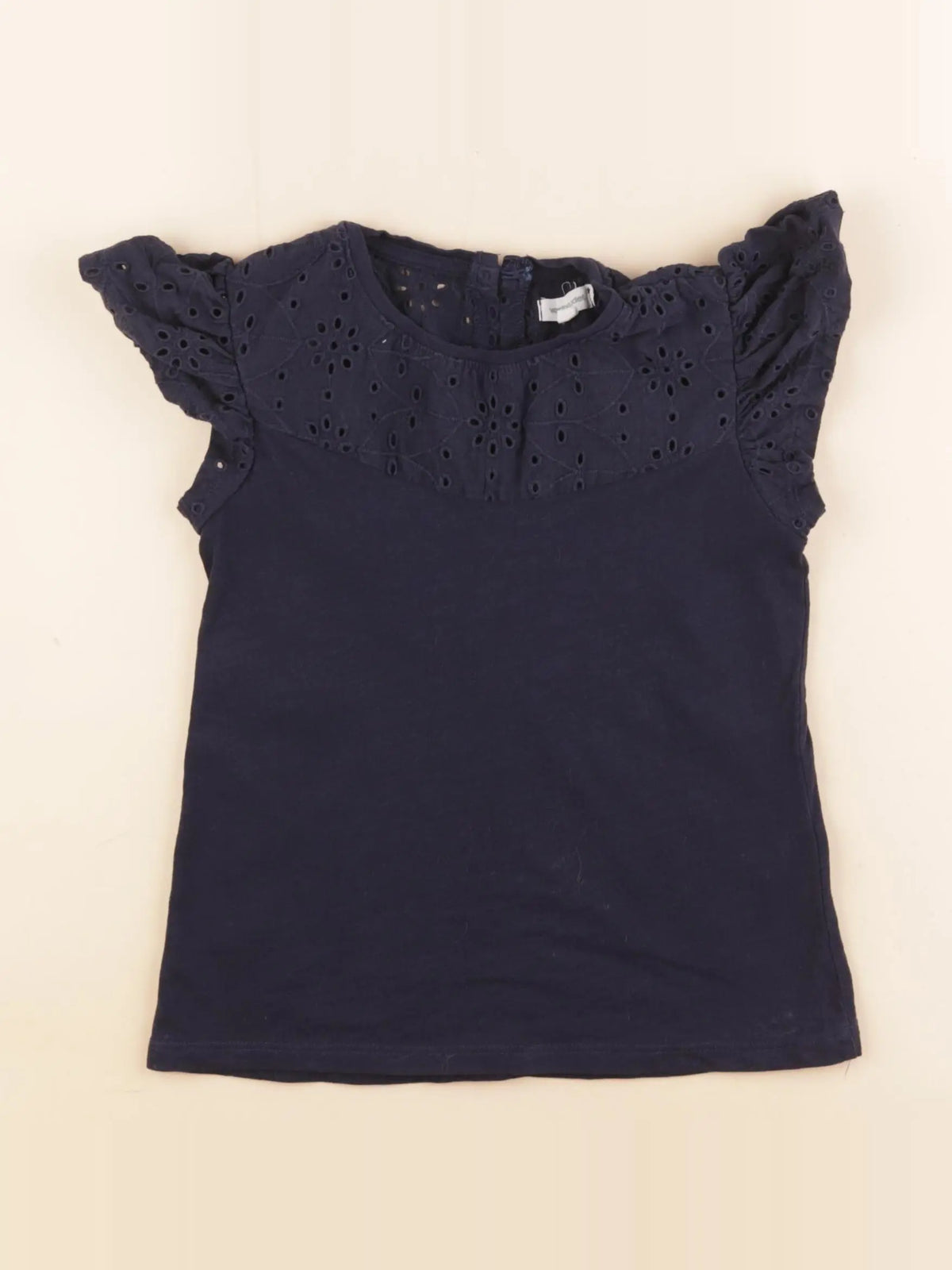 Vertbaudet - tee-shirt bleu - 5 ans