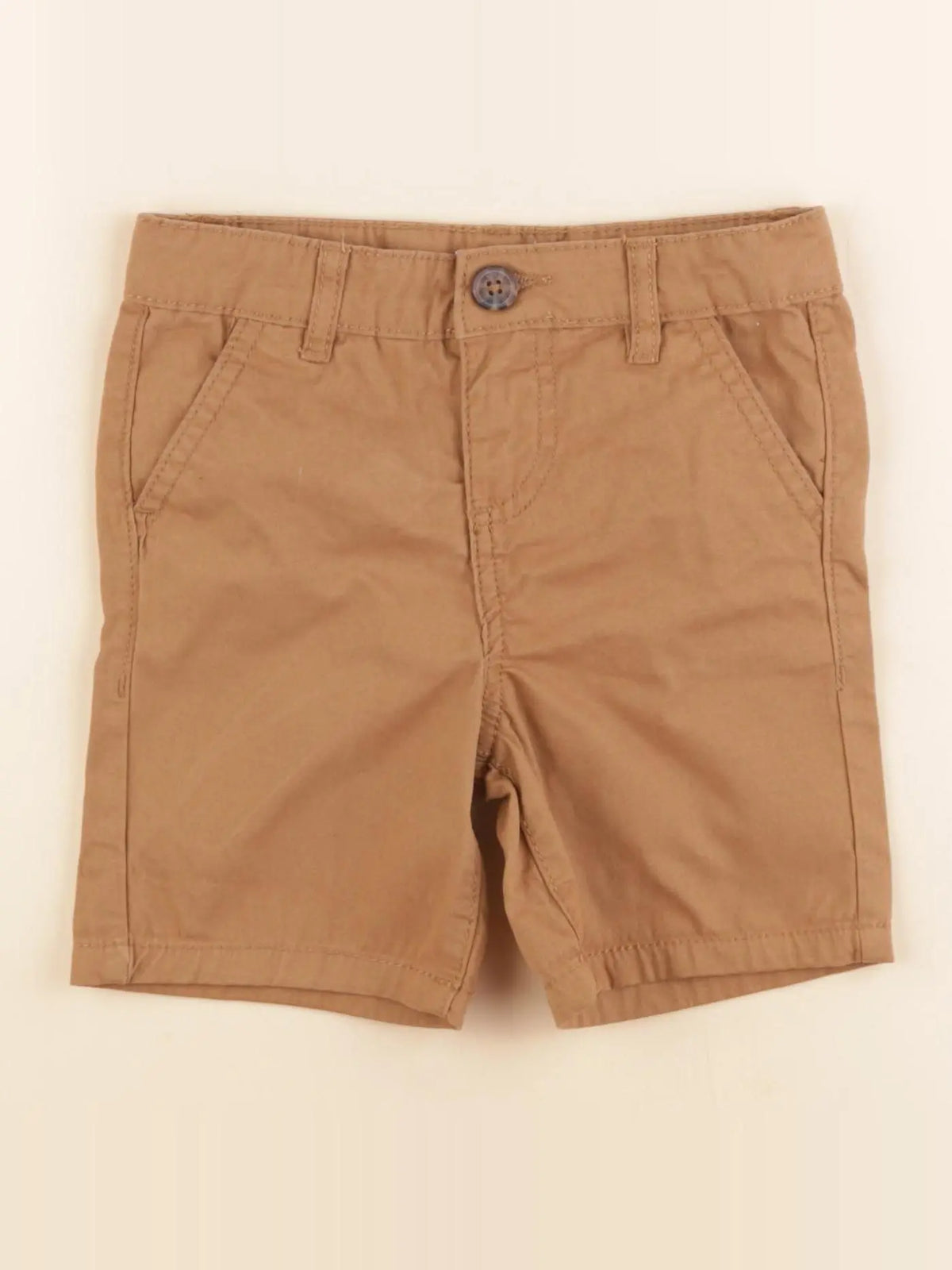 Vertbaudet - short marron - 2 ans