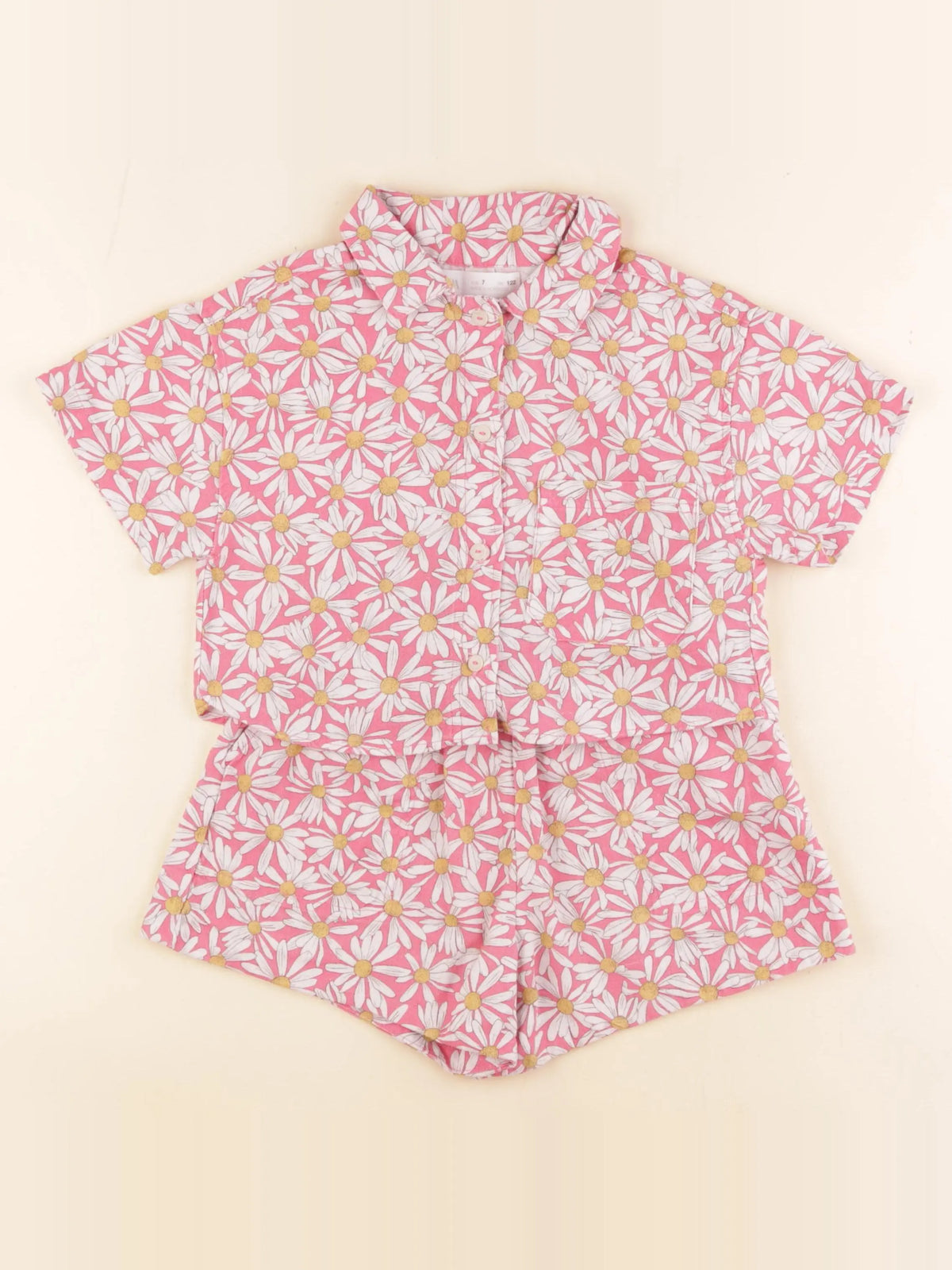 Zara - ensemble rose - 7 ans