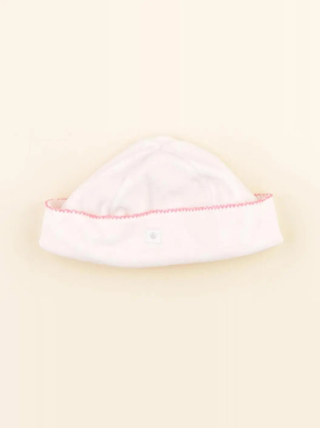 Petit Bateau - bonnet de naissance rose - 3 mois