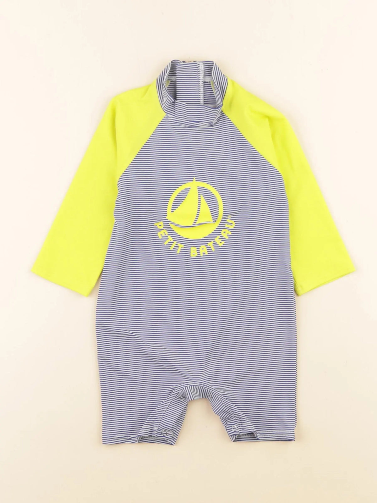 Petit Bateau - combi de bain multicolore - 18 mois