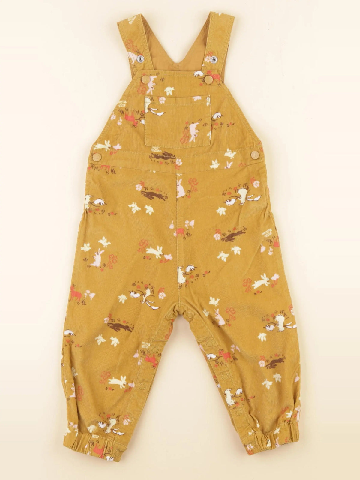 Petit Bateau - salopette multicolore - 18 mois