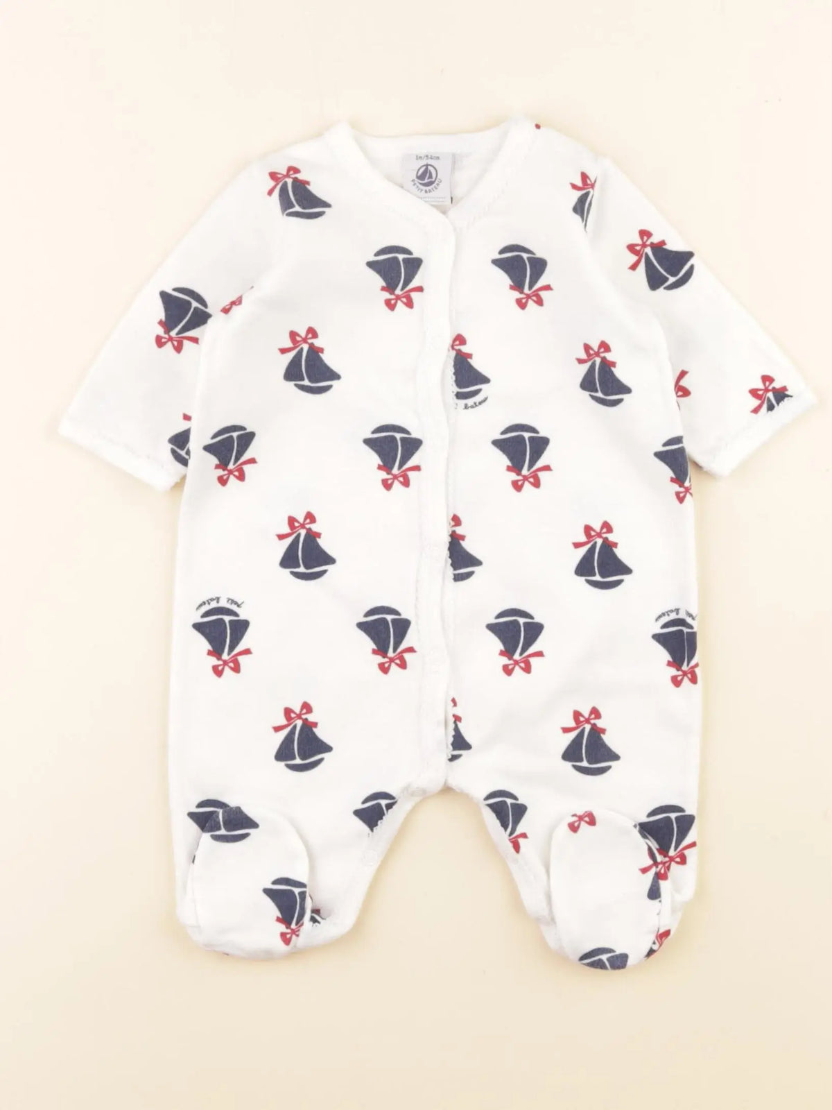 Petit Bateau - pyjama coton multicolore - 1 mois