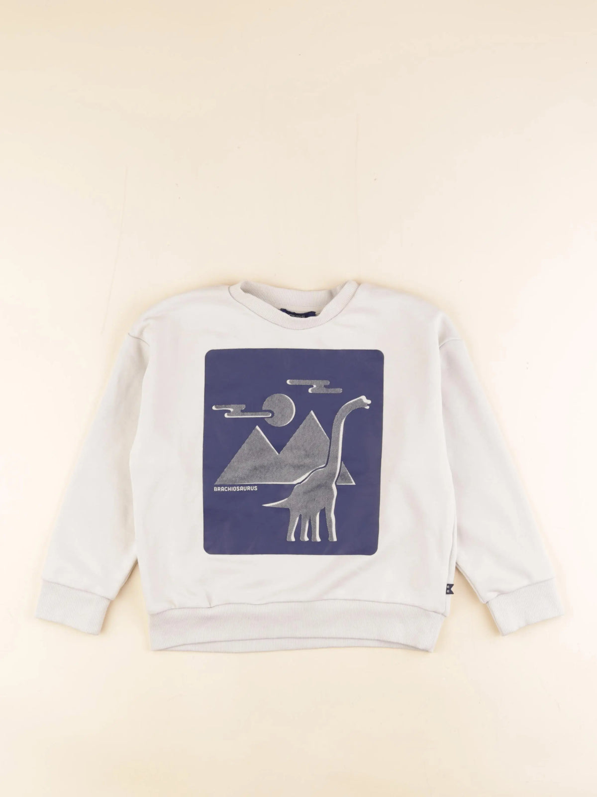 Okaidi - sweat beige - 6 ans