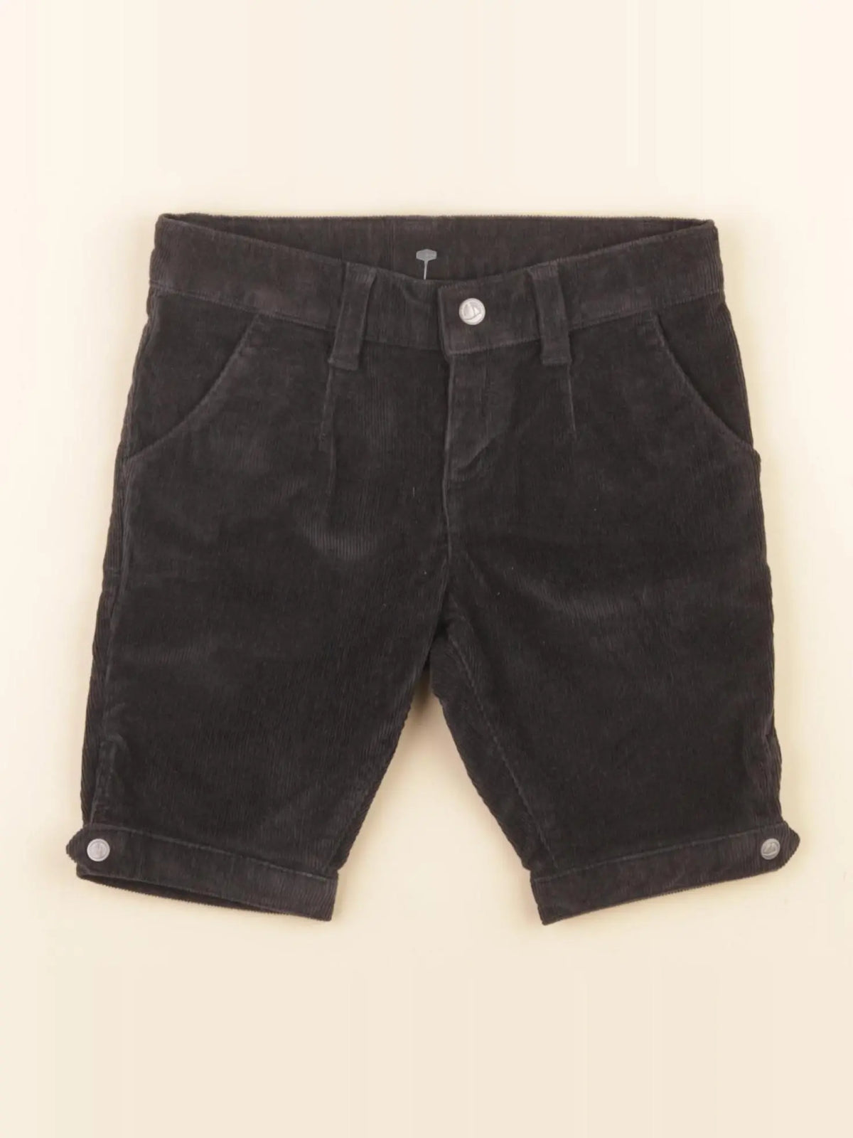 Petit Bateau - short noir - 18 mois