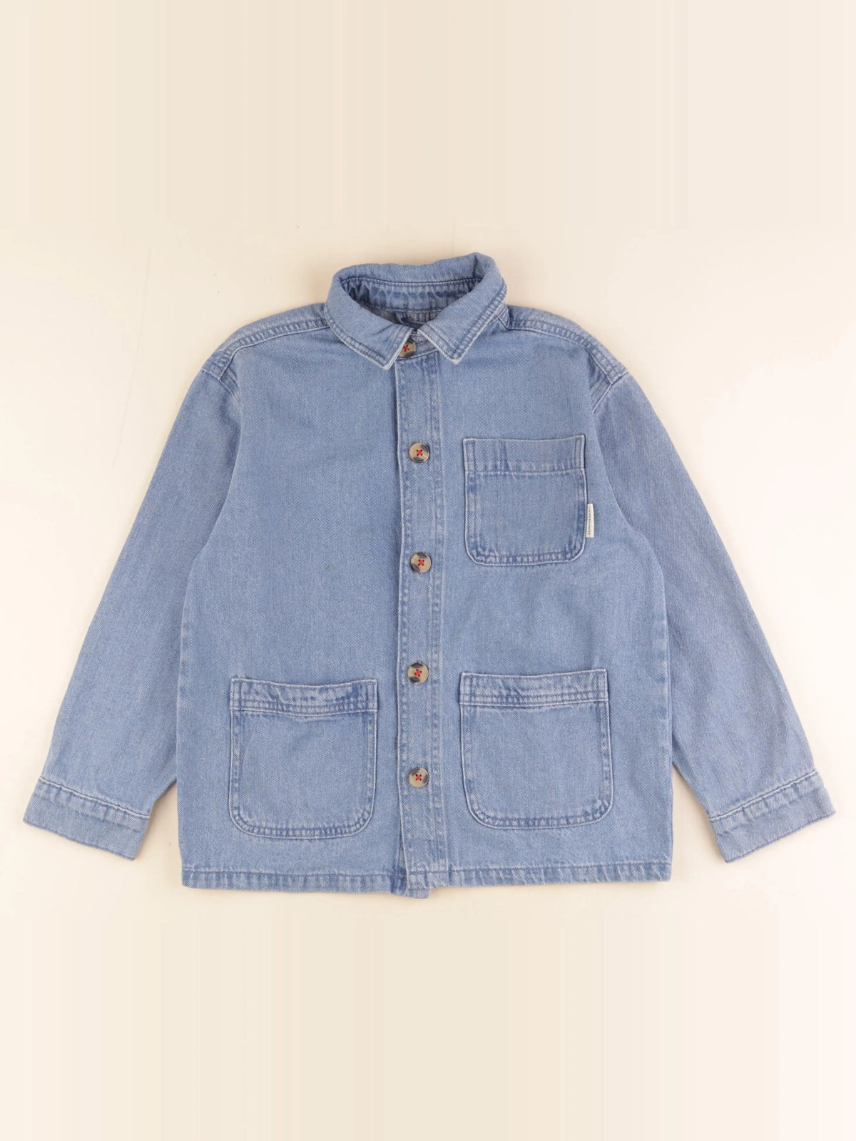 Monoprix - veste bleu - 8 ans
